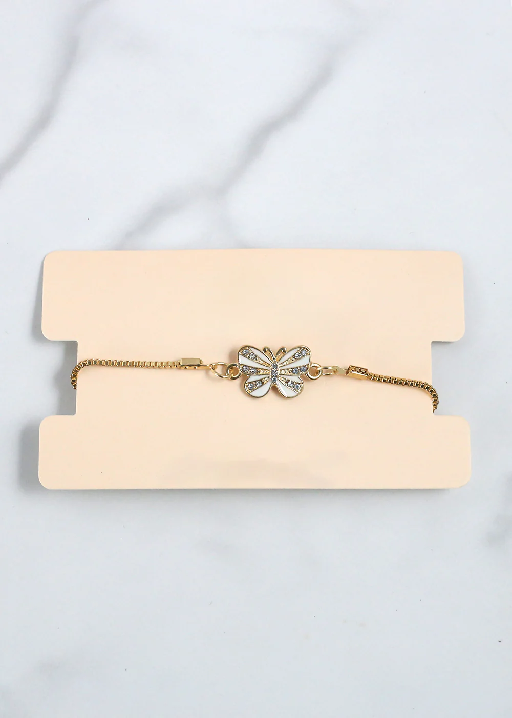 Delicate Butterfly Bracelet - Image 5