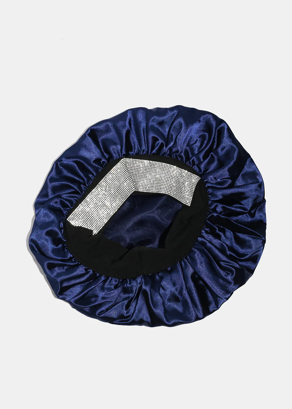 Jewel Band Silky Satin Bonnet – Double Layered - Image 4
