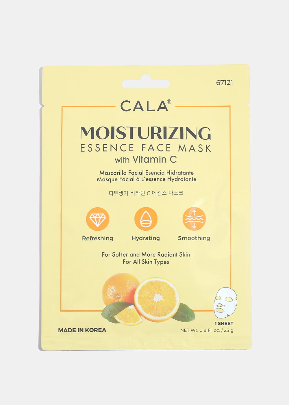 CALA Moisturizing Essence Face Mask with Vitamin C - 1 Sheet