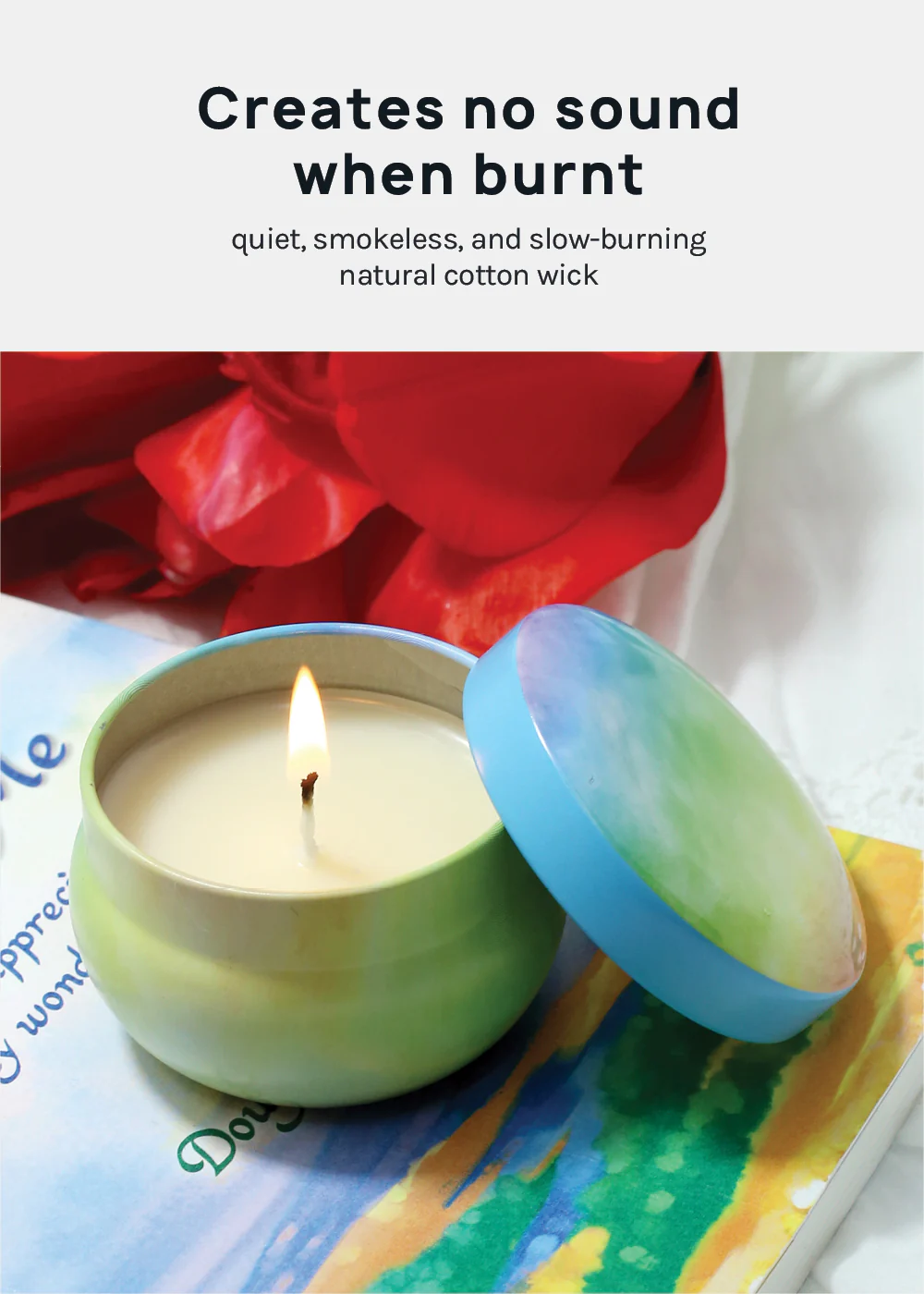 Candle DIY: Cotton Wick (5 pc) - Image 2