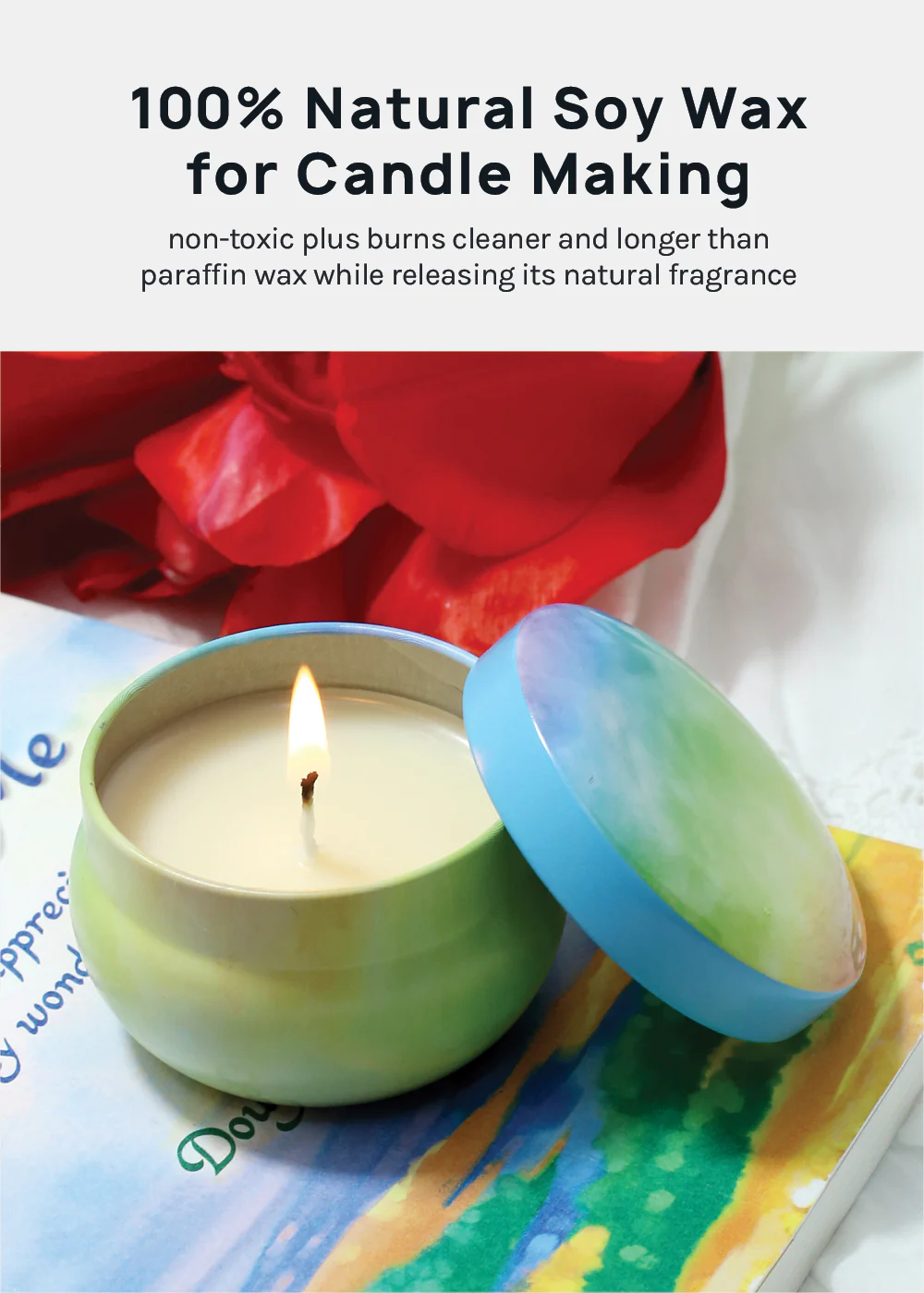 Candle DIY: Natural Soy Wax - Image 2