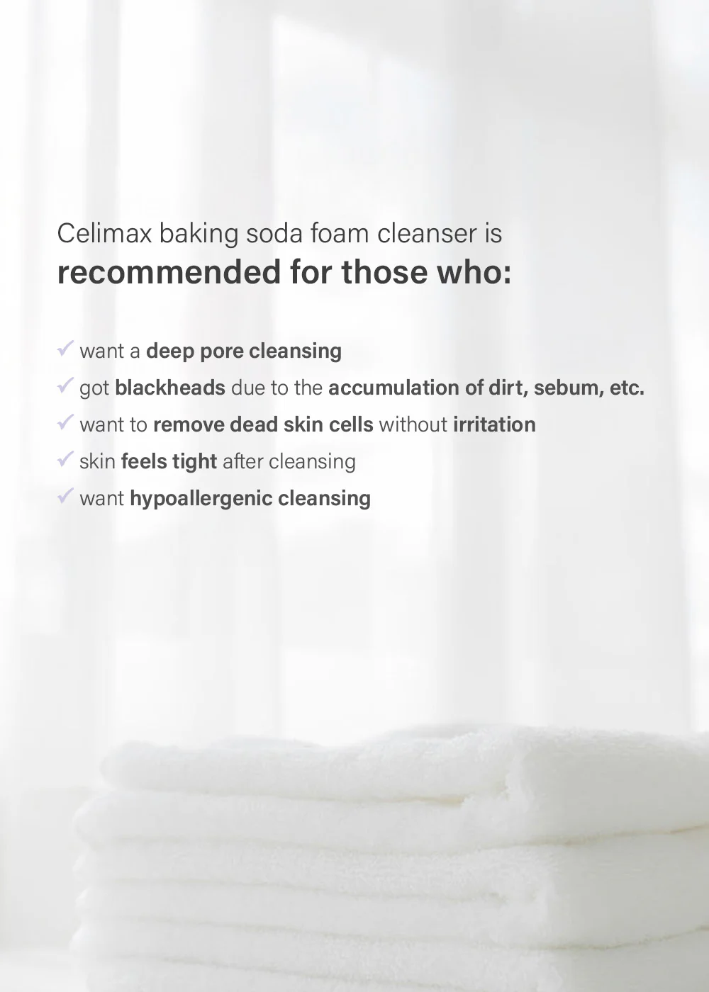 celimax Ji Woo Gae Baking Soda Deep Pore Foam Cleansing 150ml - Image 7