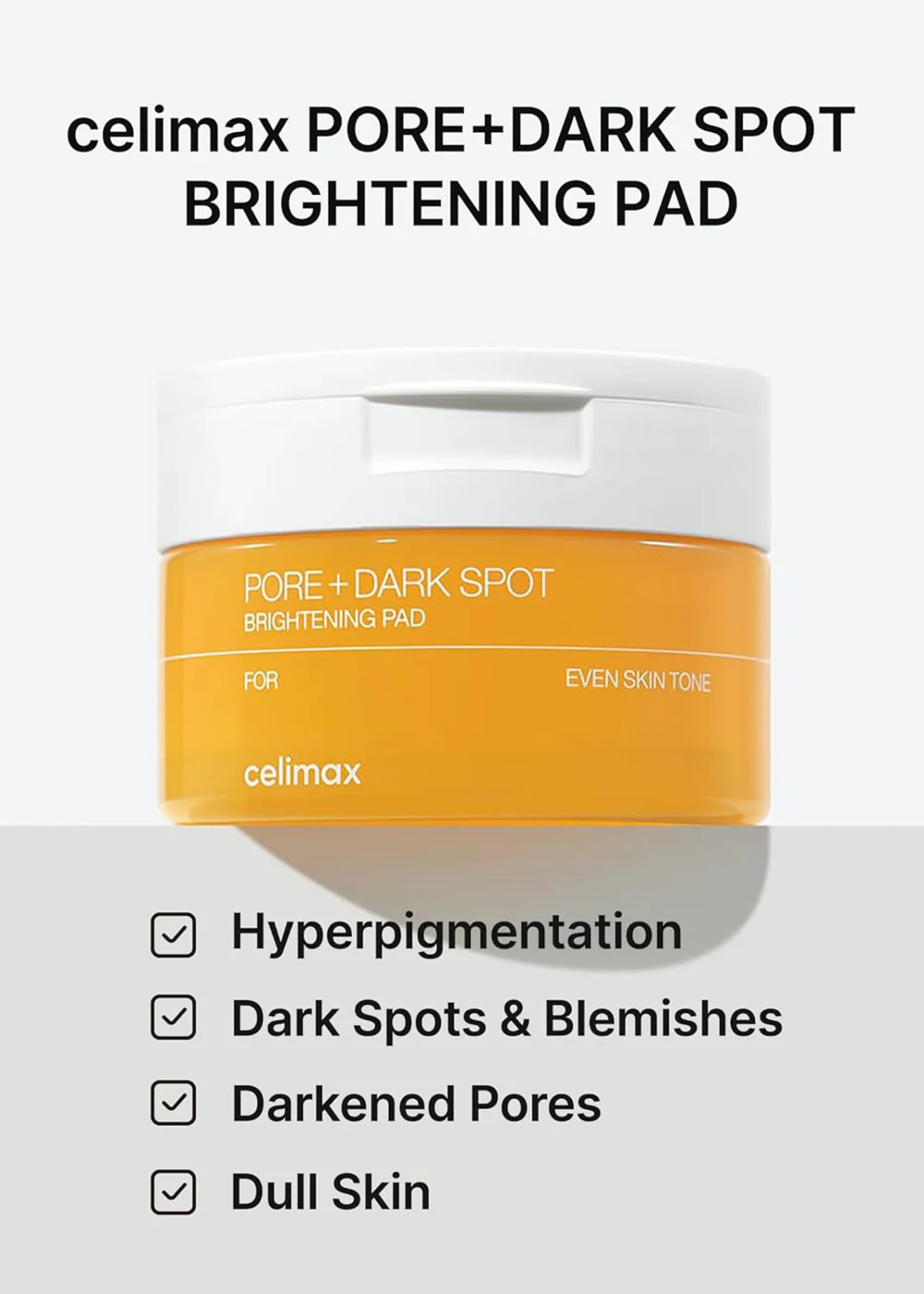celimax Pore + Dark Spot Brightening Pad (40 Pads) - Image 2