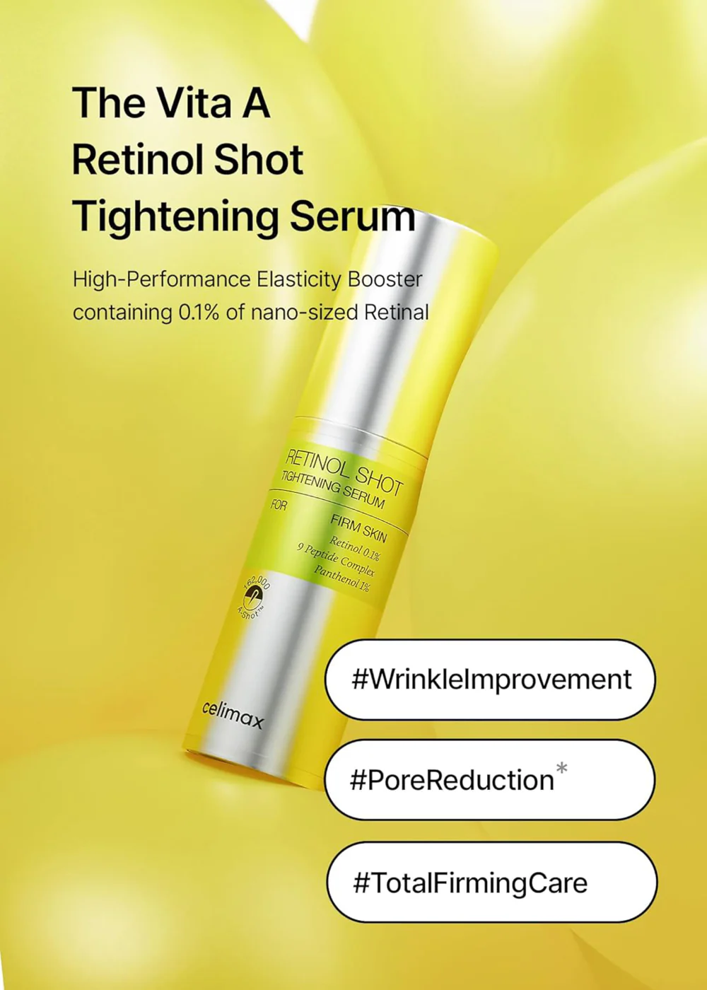 celimax The Vita-A Retinol Shot Tightening Serum 30ml - Image 2