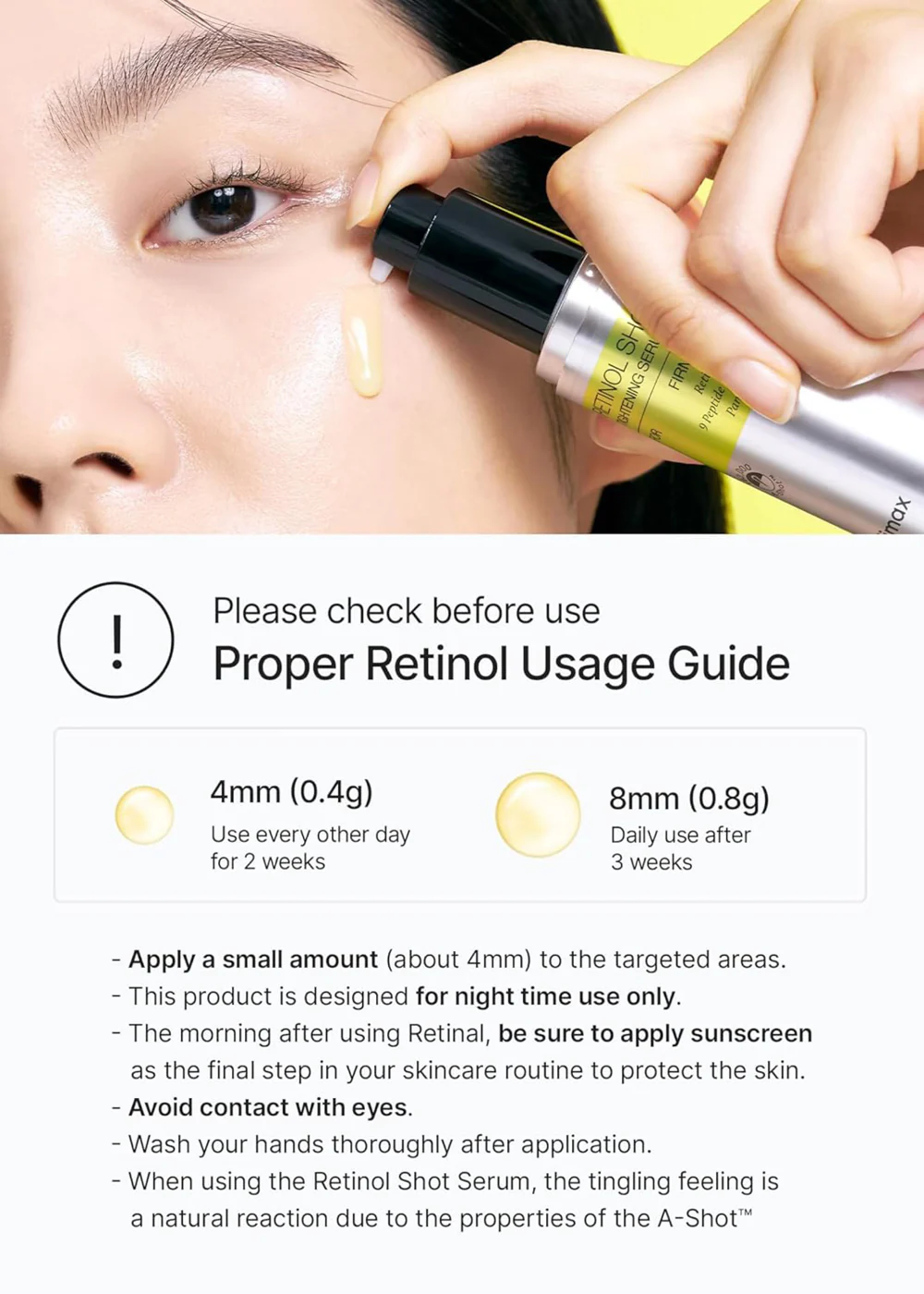 celimax The Vita-A Retinol Shot Tightening Serum 30ml - Image 7