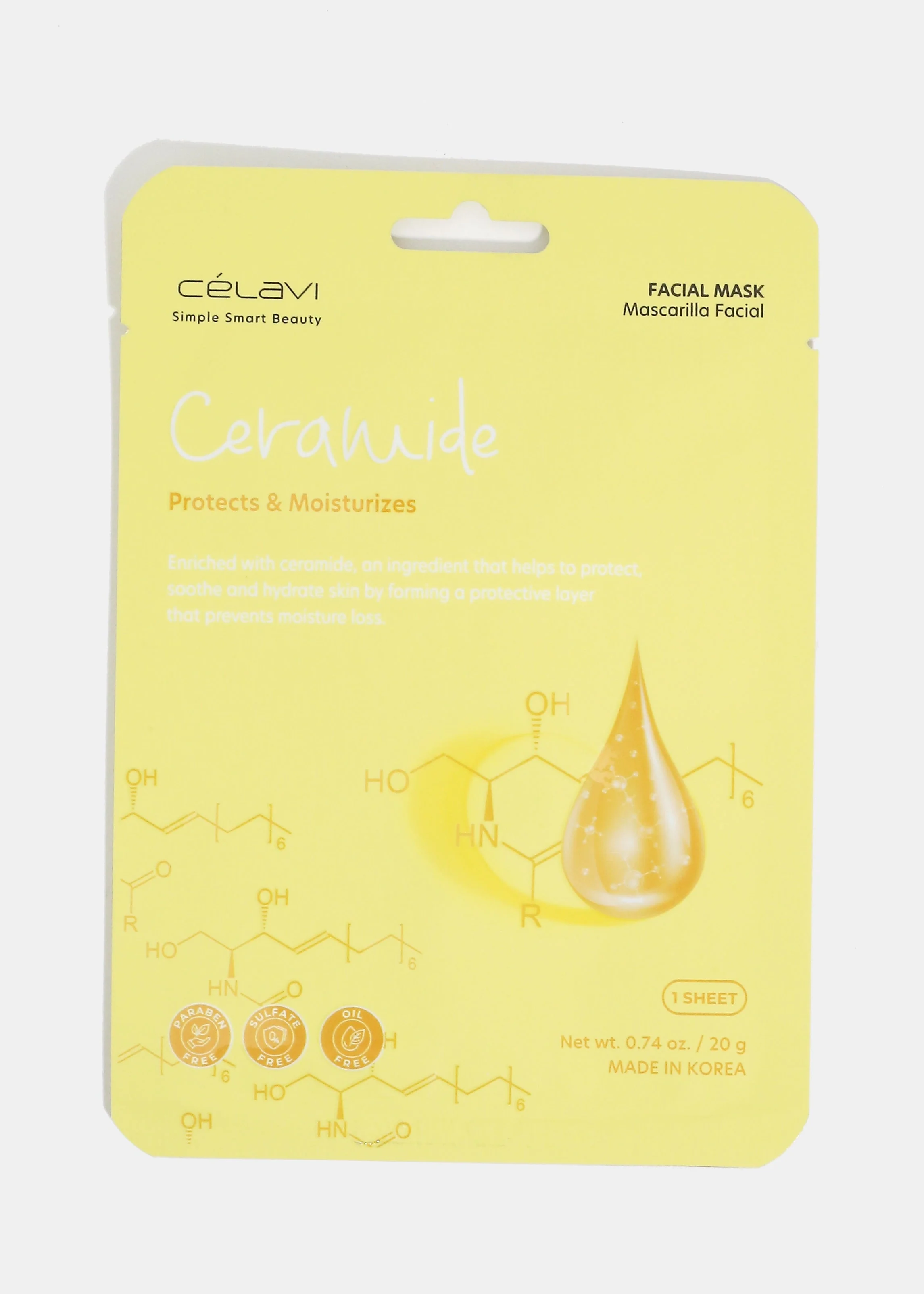 CEV Ceramide Sheet Mask