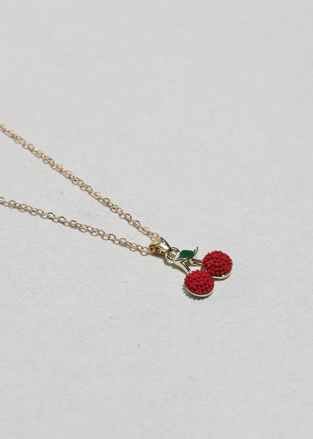 Cherry Pendant Necklace - Image 2
