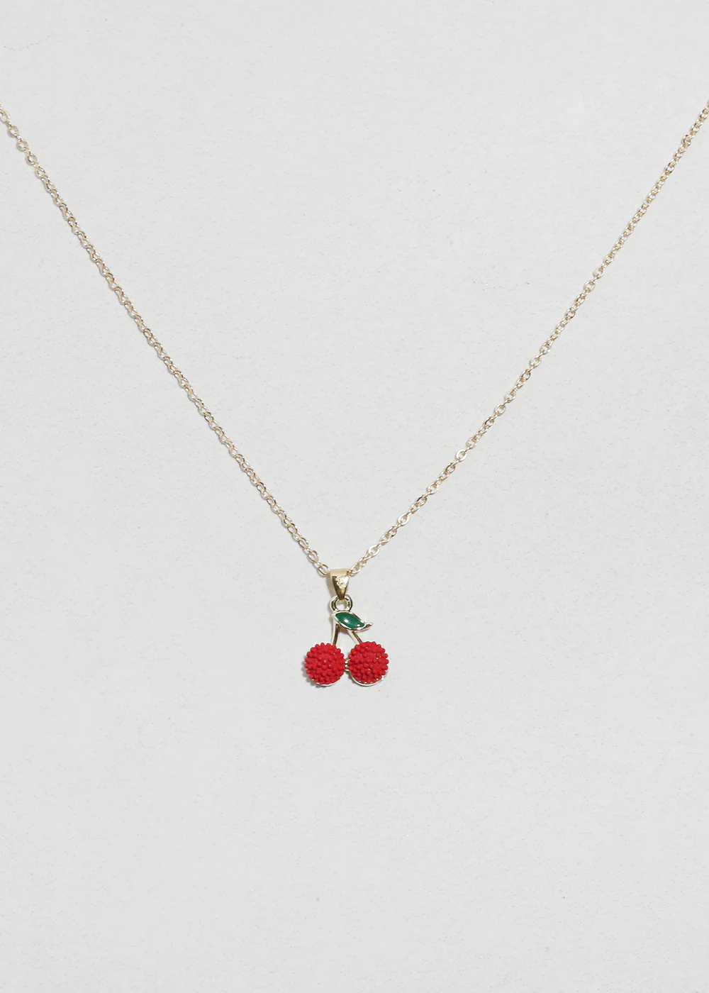 Cherry Pendant Necklace - Image 3