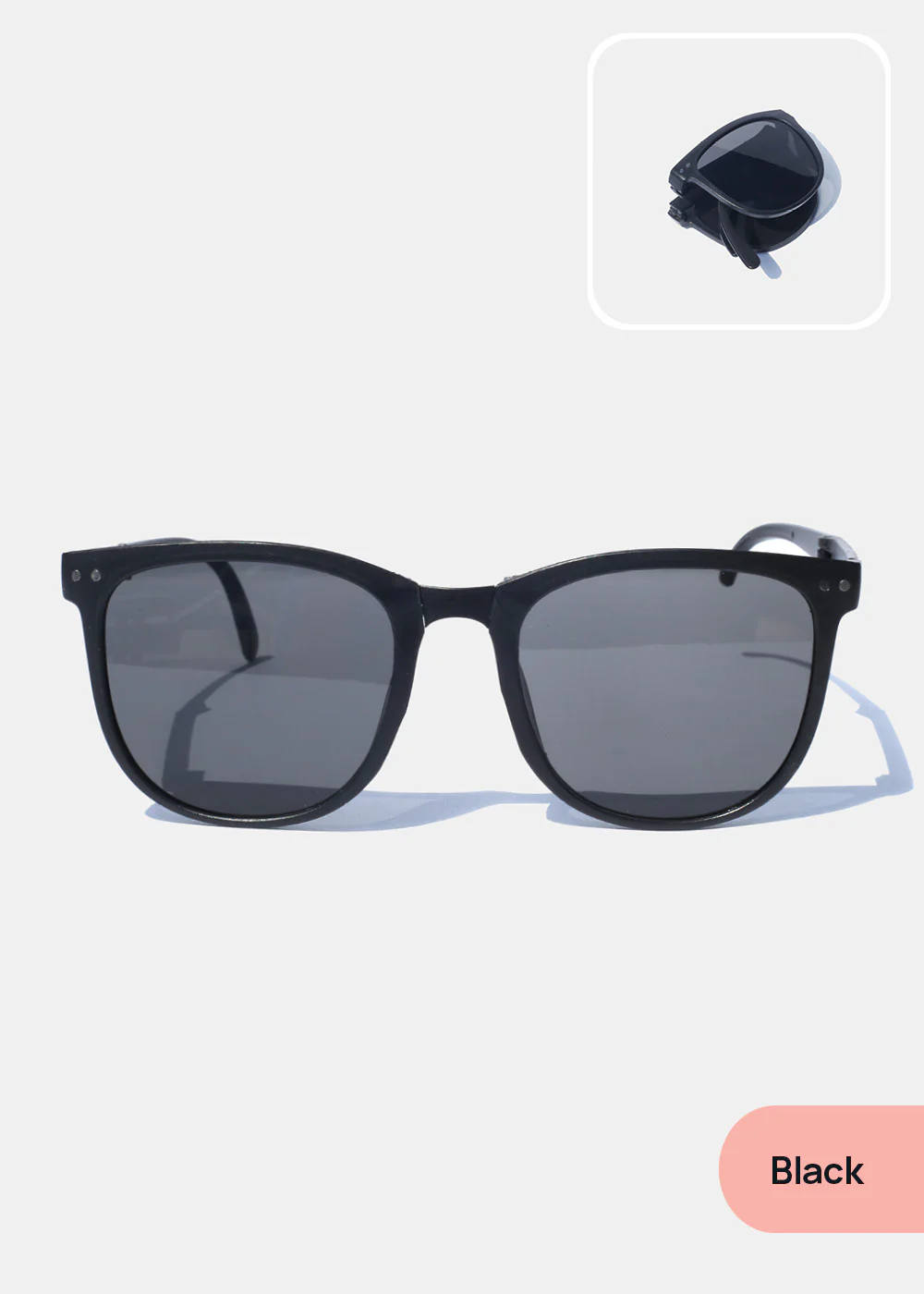 Chic Black Foldable Shades