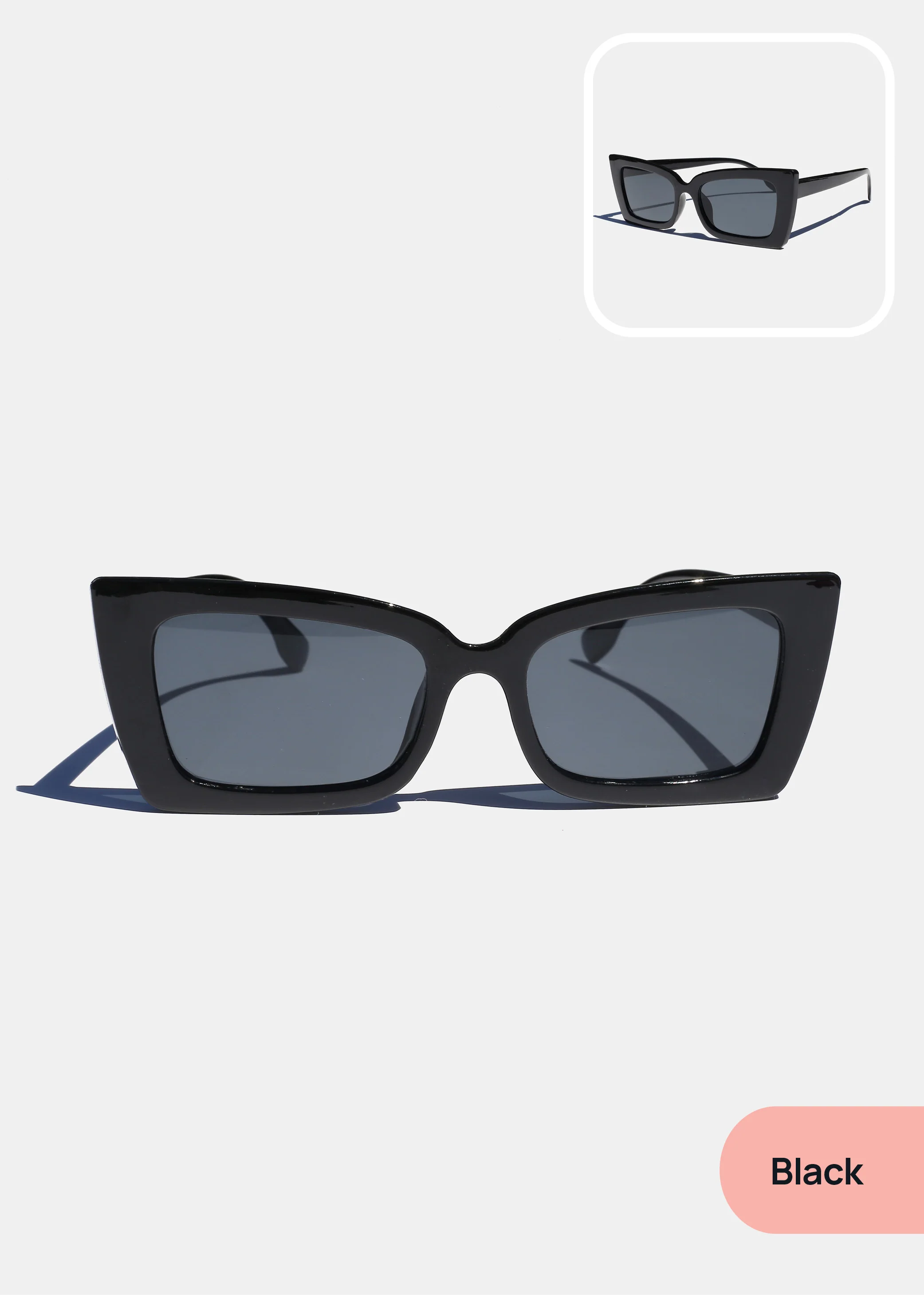 Chic Rectangular Sunglasses - Image 5