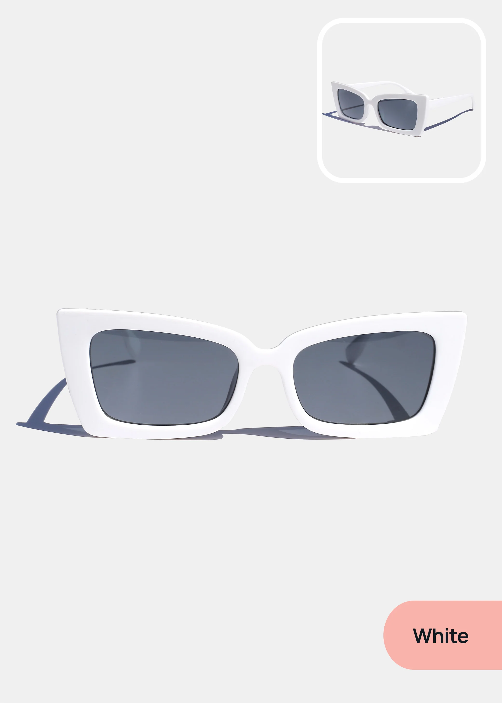 Chic Rectangular Sunglasses - Image 6