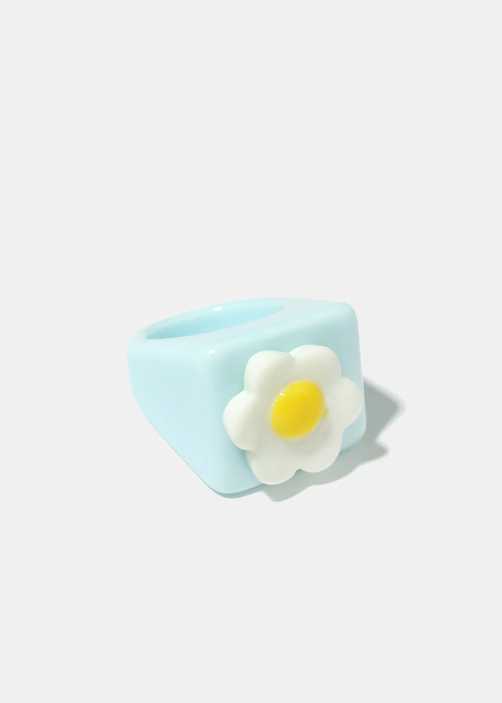 Chunky Flower Ring - Image 2