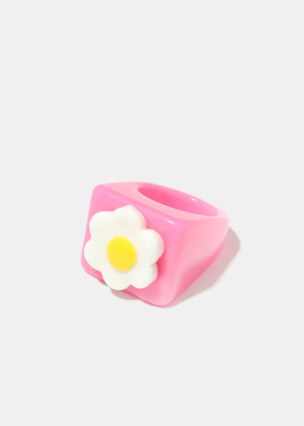 Chunky Flower Ring - Image 3