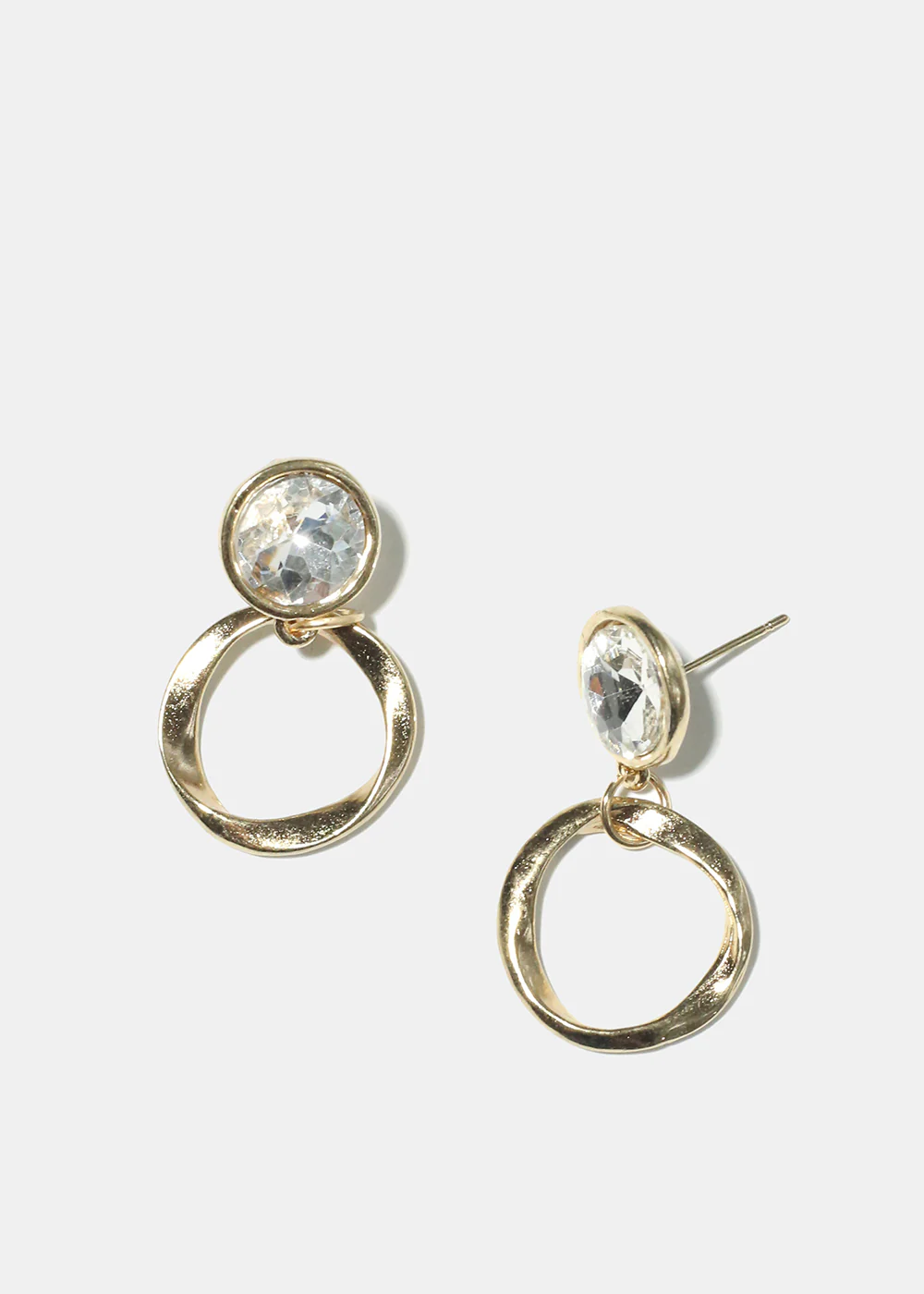 Circle Dangle Earrings - Image 2