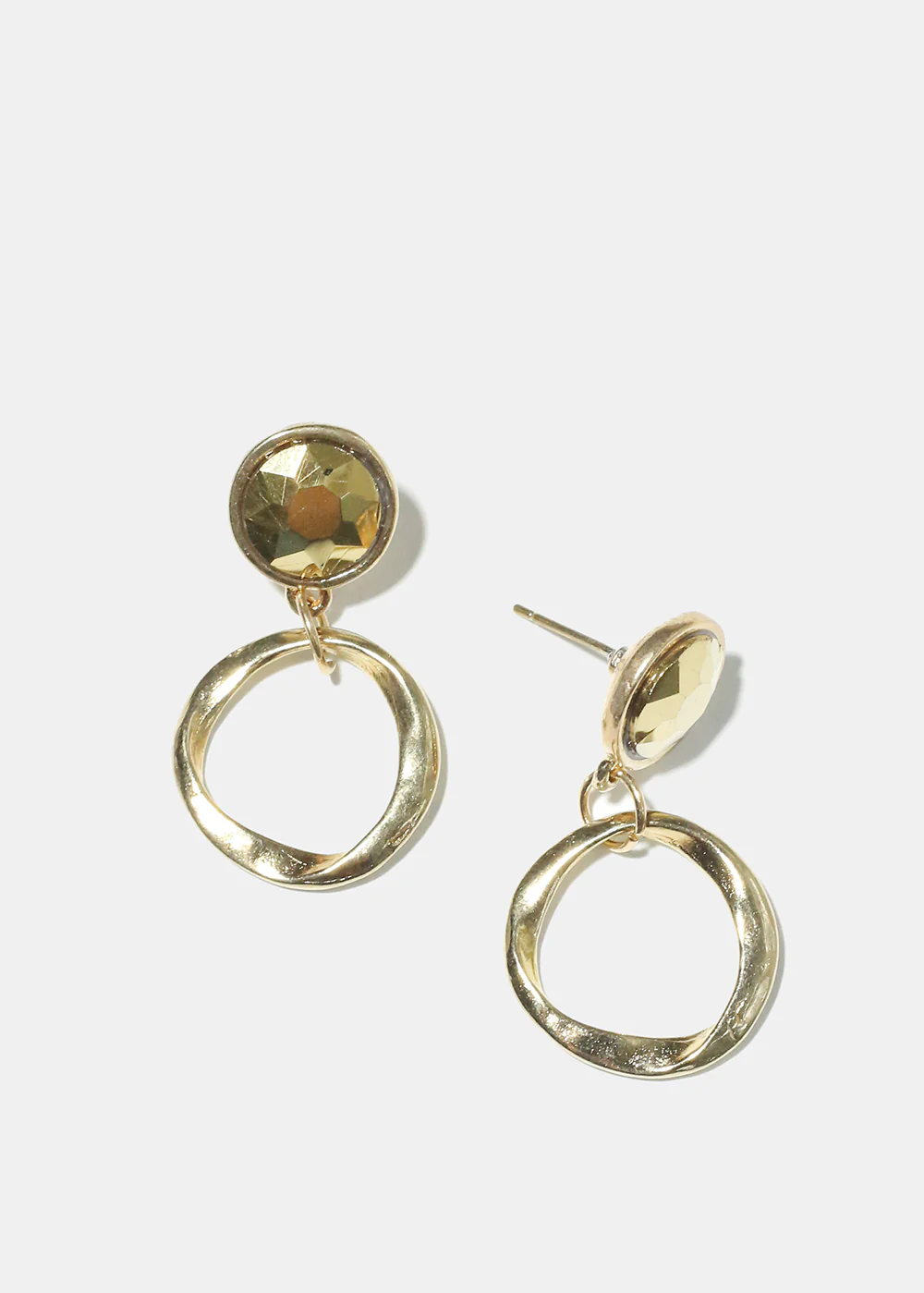 Circle Dangle Earrings - Image 3