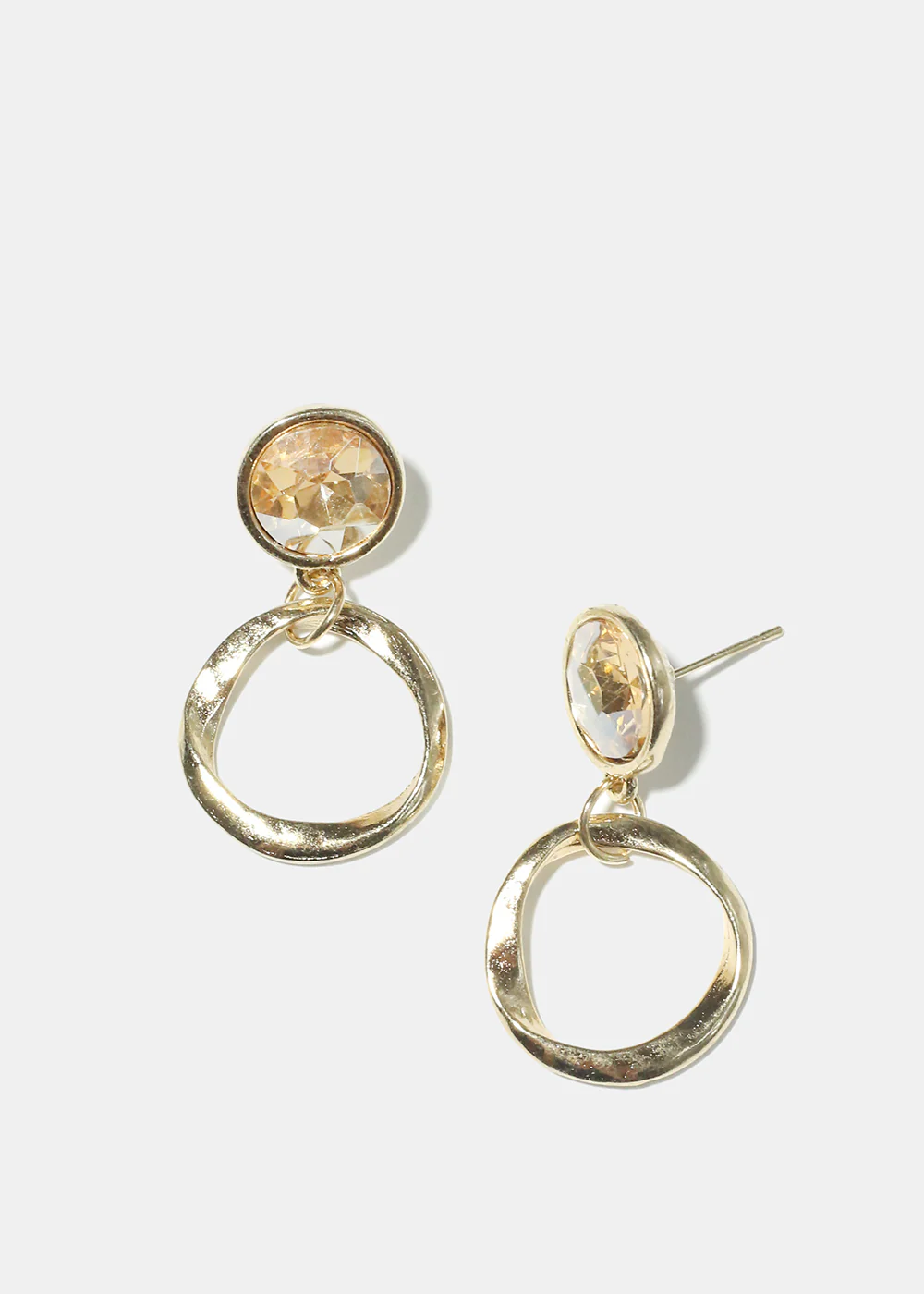 Circle Dangle Earrings - Image 4