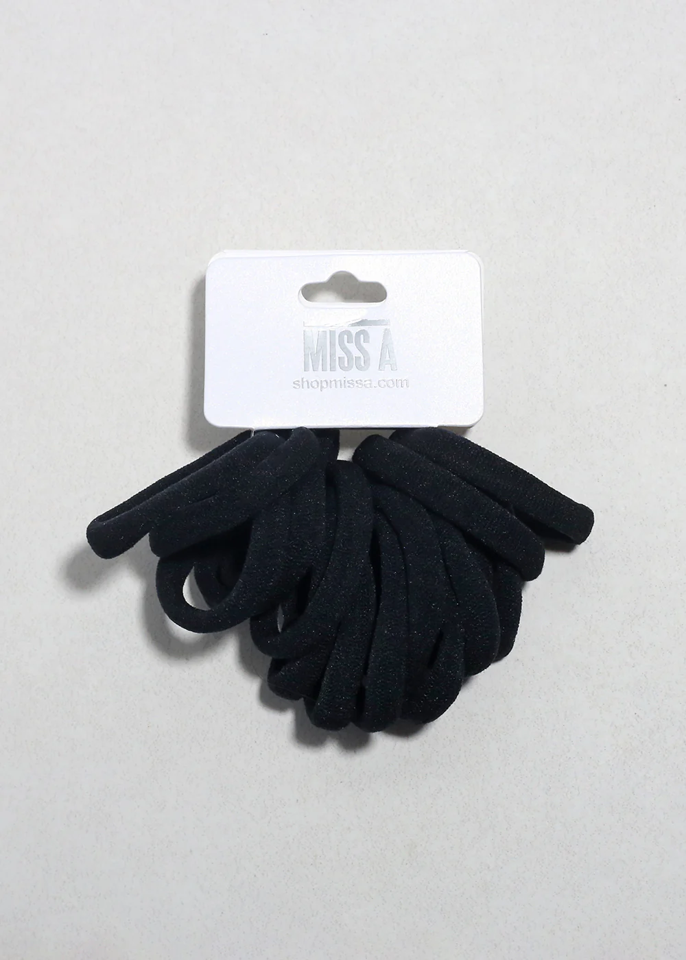 Classic Black Thick Hair Ties
