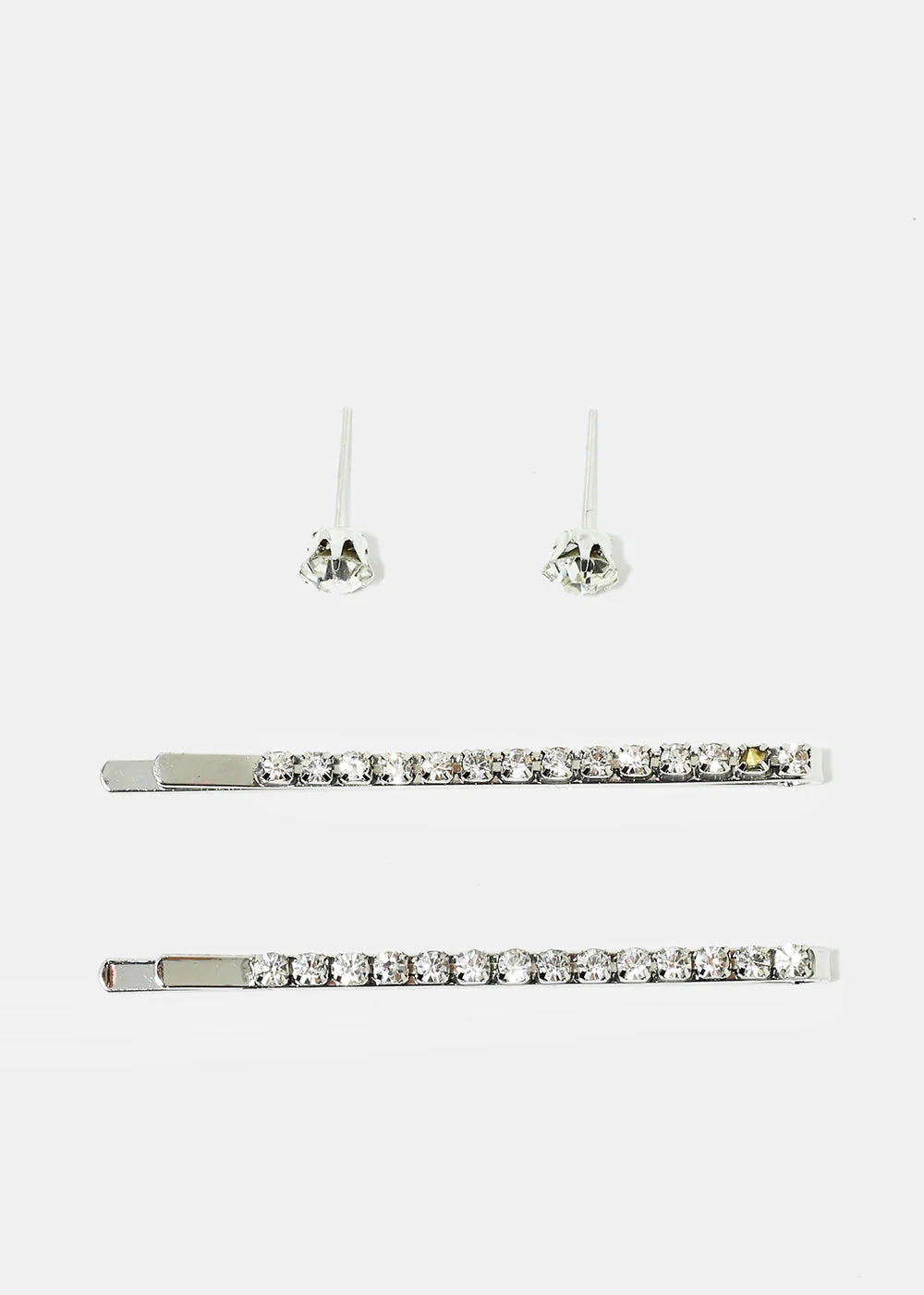 Classic Hair Clip & Earrings Set - Image 3