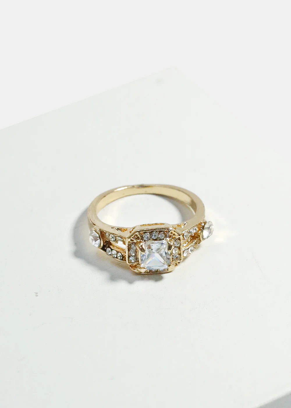 Classic Rhinestone Ring - Image 2