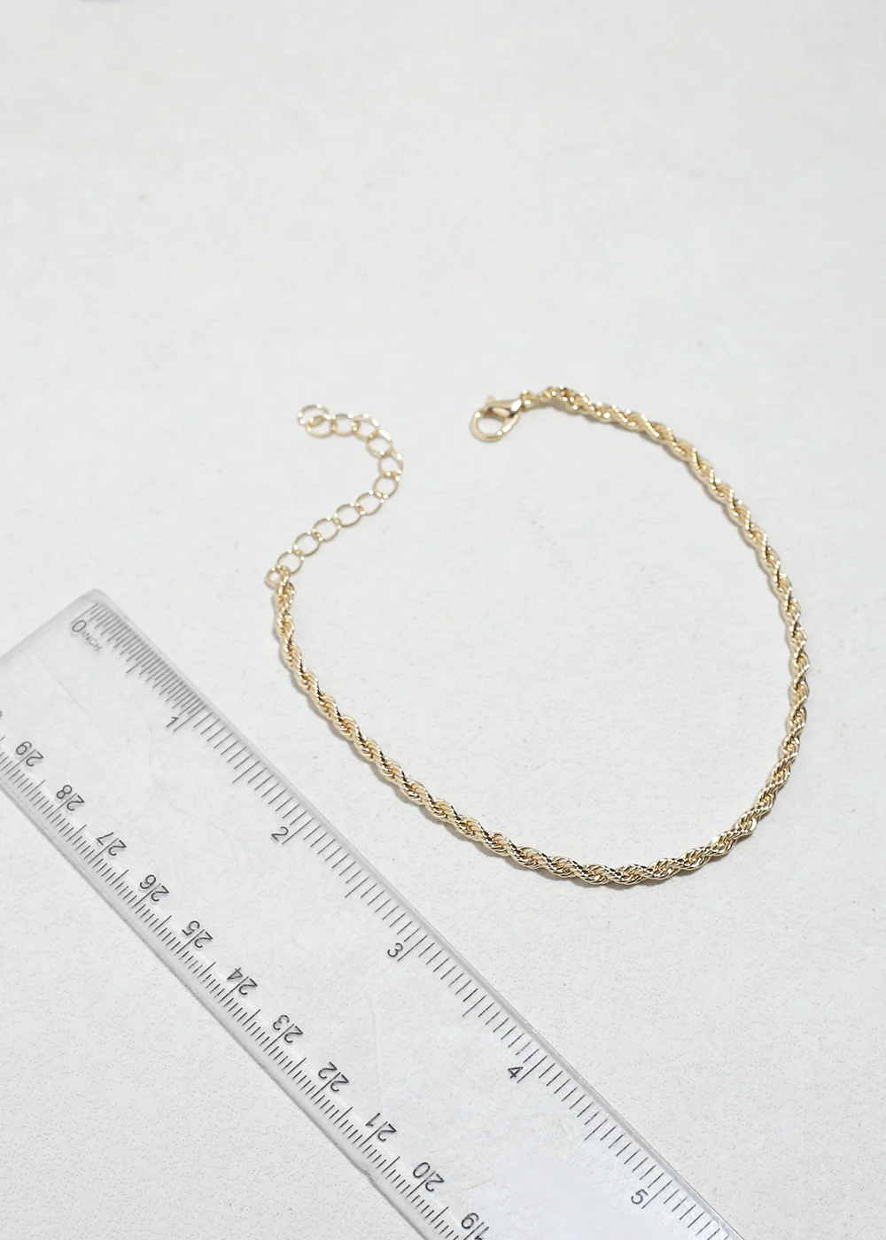 Classic Rope Chain Anklet - Image 4