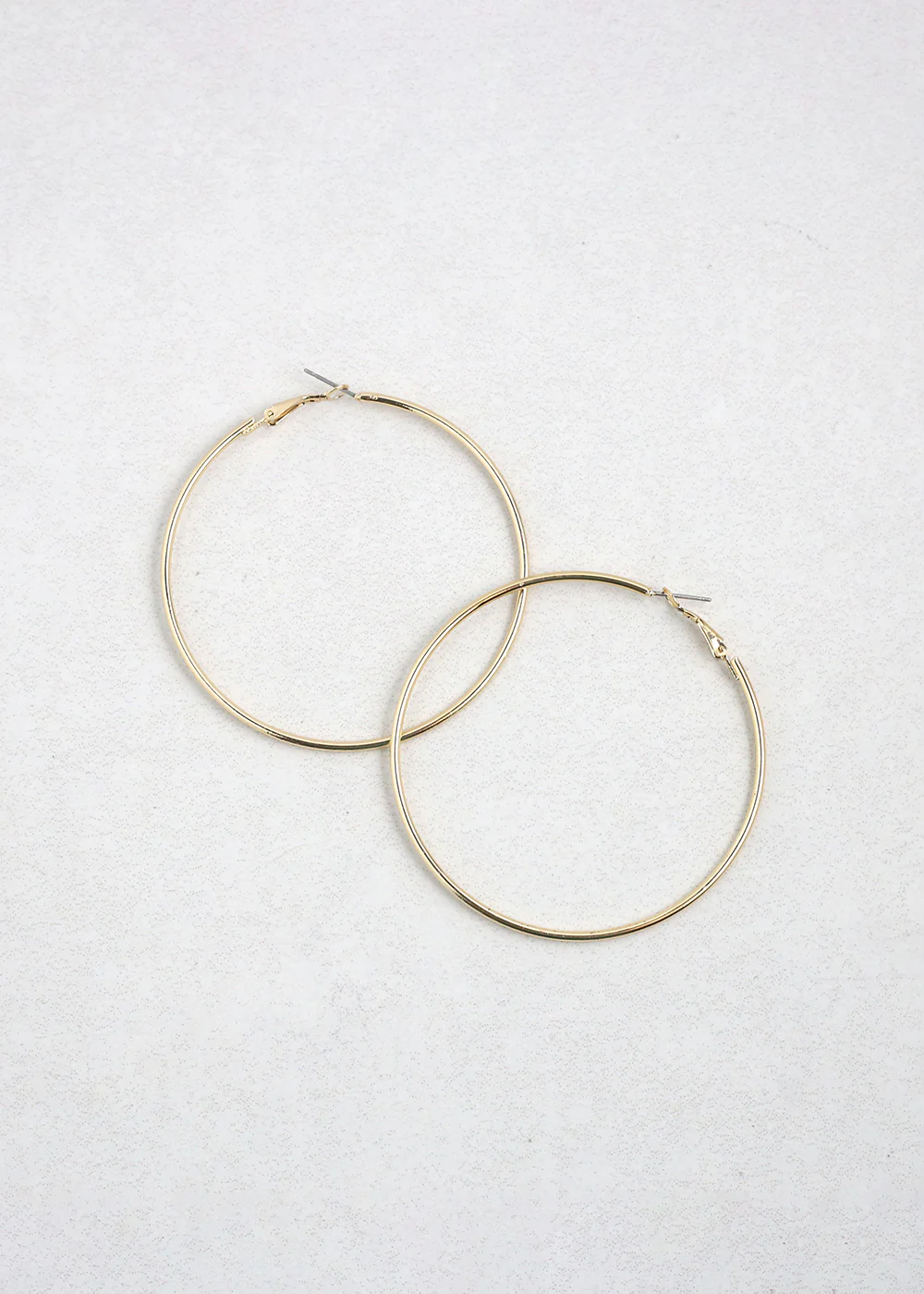 Classic Thin Hoop Earrings - 7mm
