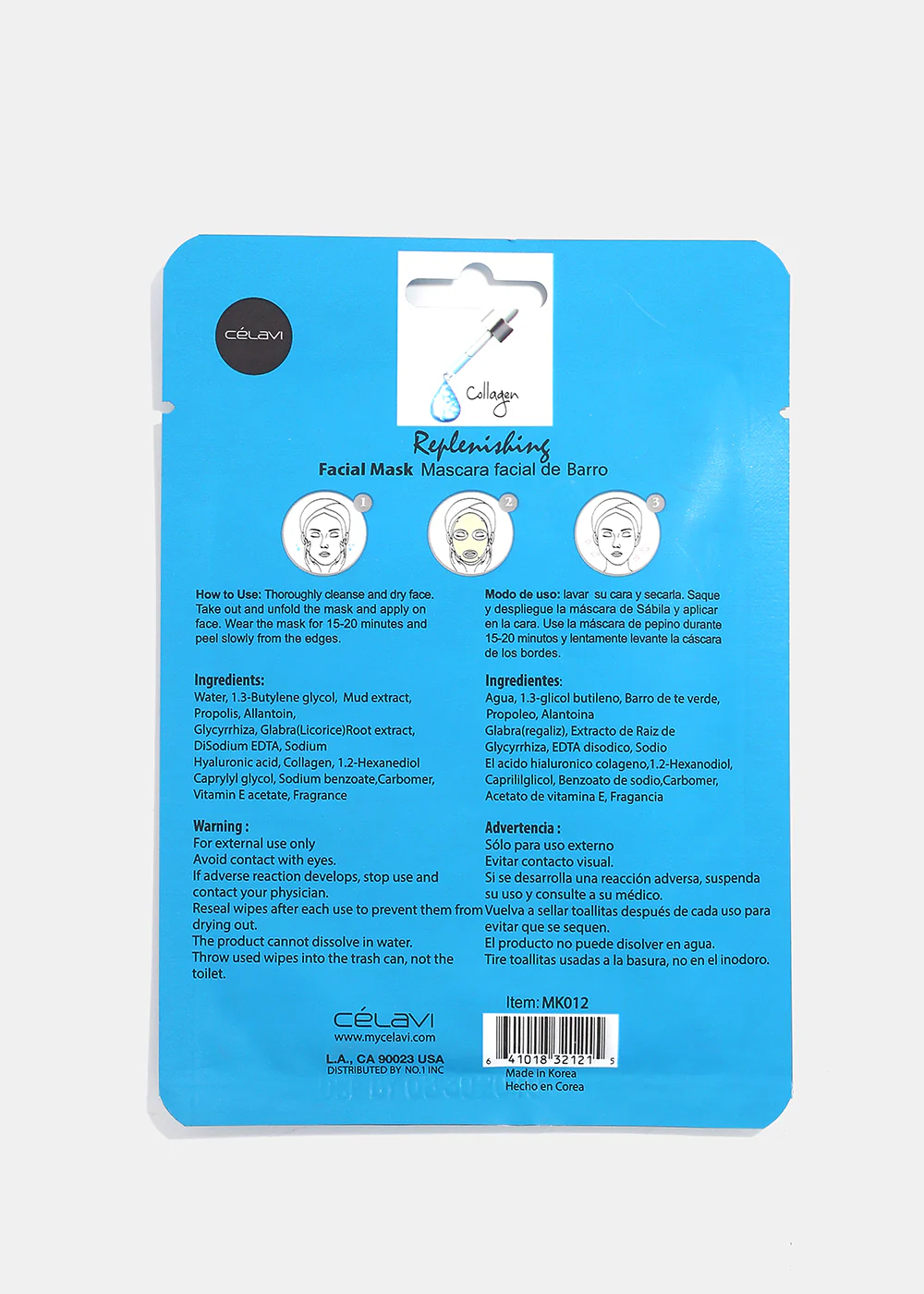 Collagen Facial Sheet Mask - Image 2