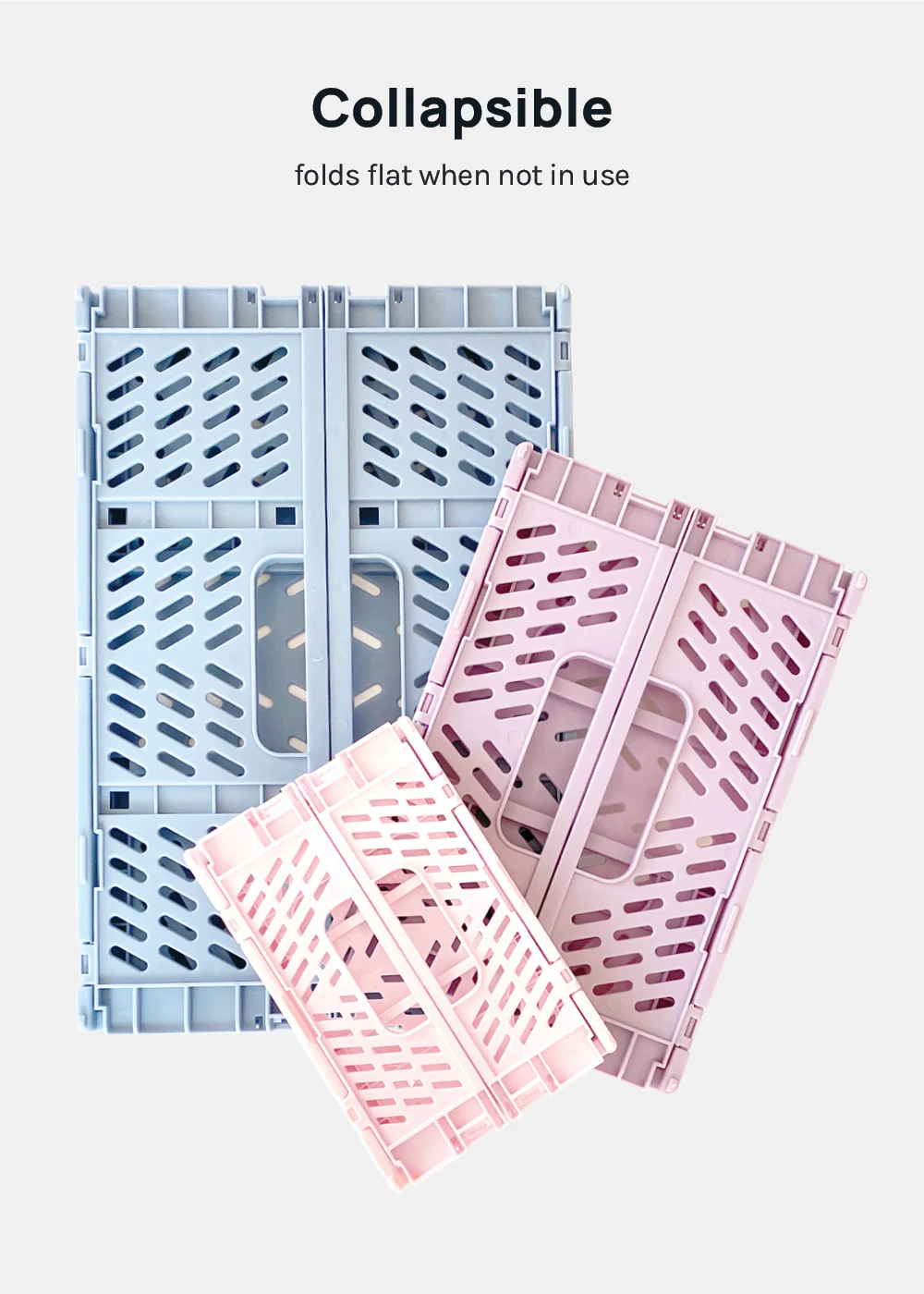 Collapsible Folding Crates- Small - Image 5