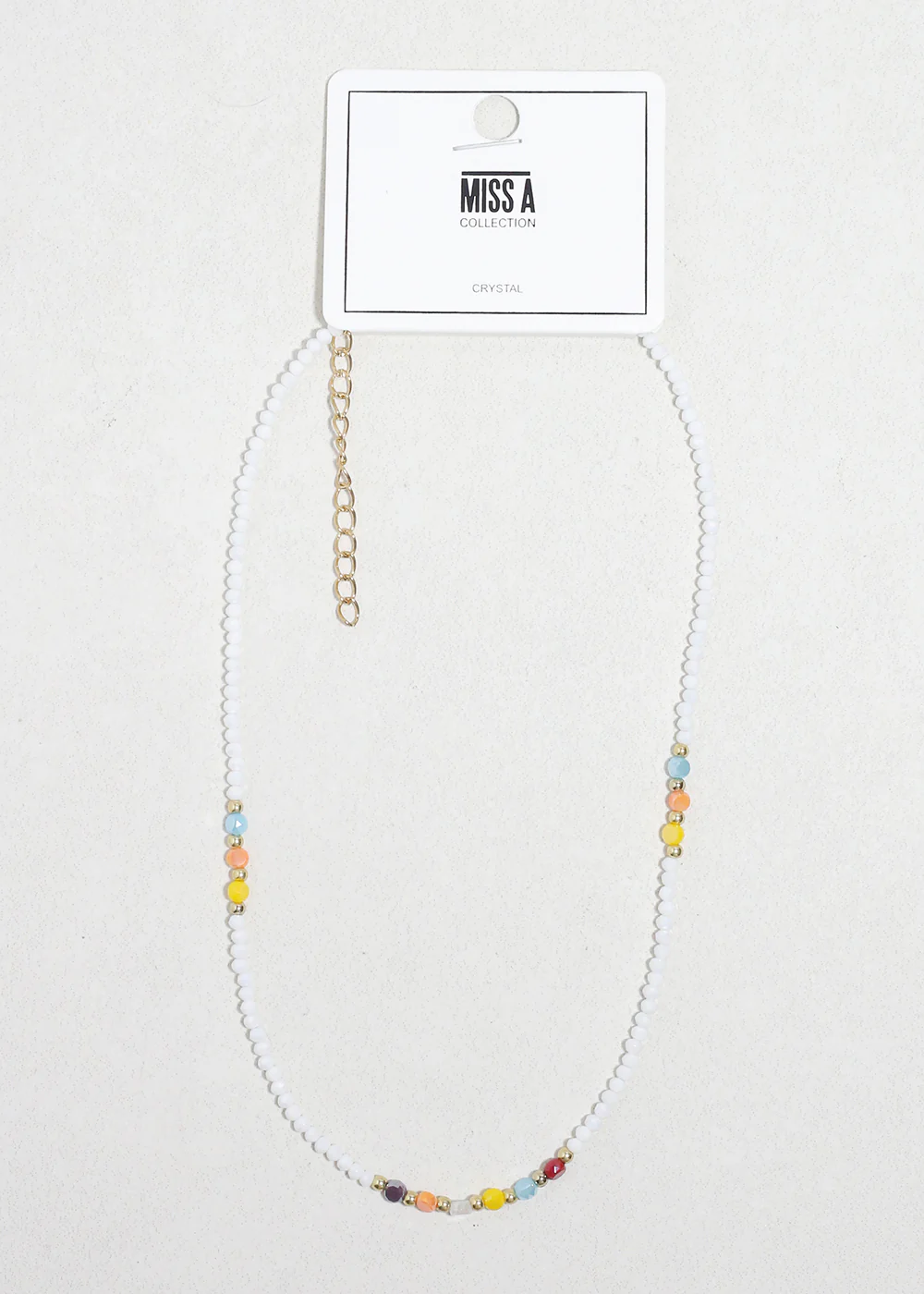 Color Pop Beaded Necklace