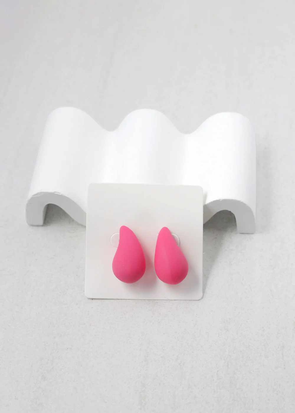 Colorful Teardrop Earring - Image 4
