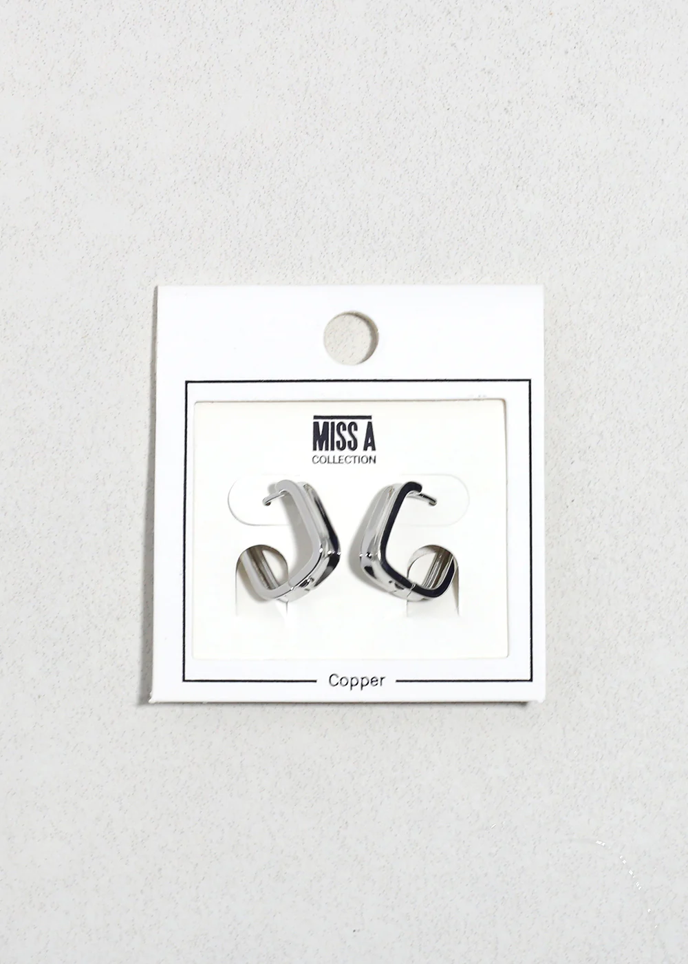 Contour Huggie Earrings - Image 3