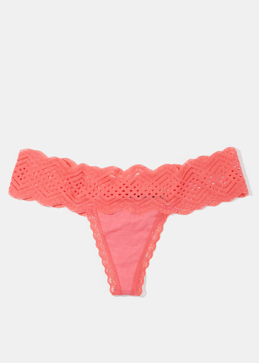Coral Lady Thong