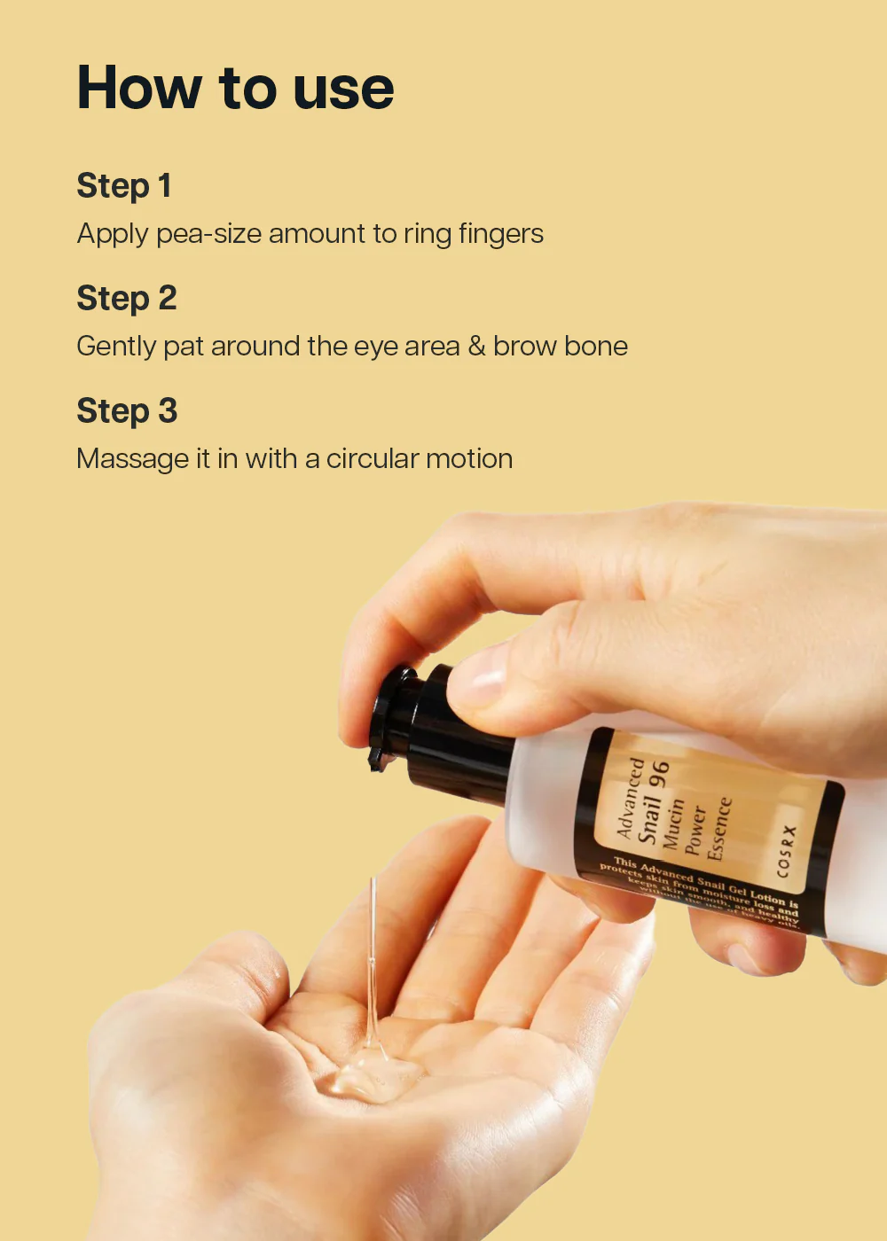 COSRX Advanced Snail Peptide Eye Cream 25ml - Image 8