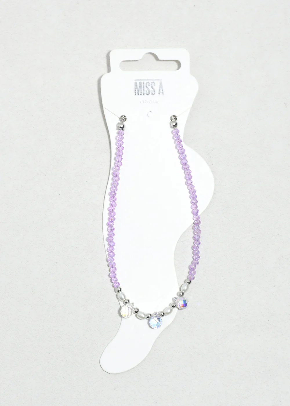 Crystal Breeze Beaded Anklet - Image 4