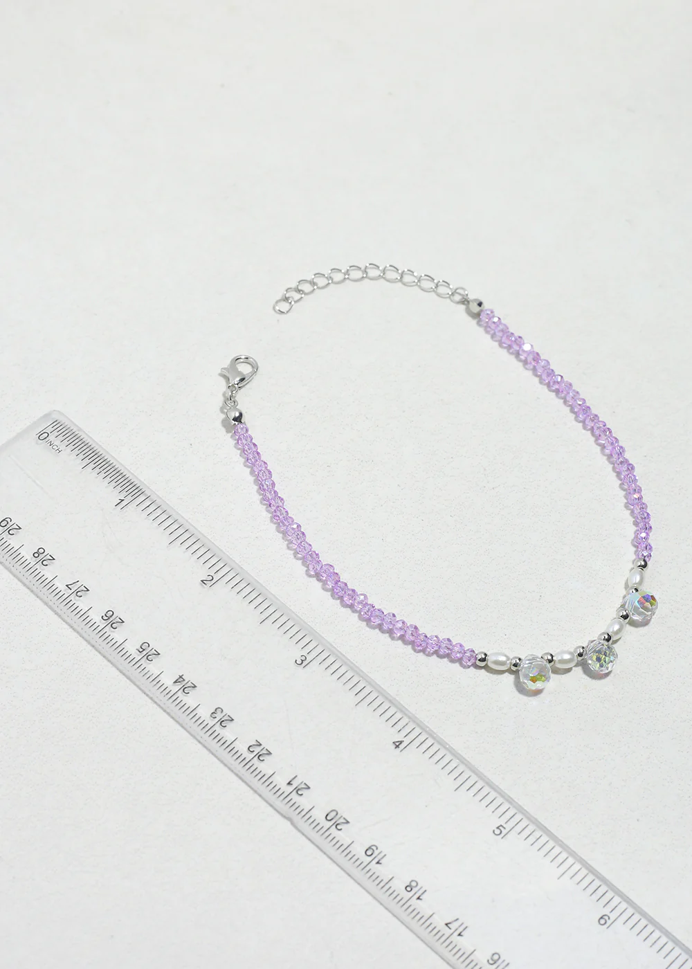 Crystal Breeze Beaded Anklet - Image 5