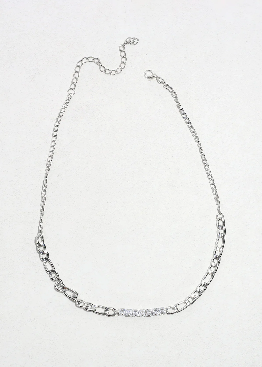 Crystal Linked Necklace
