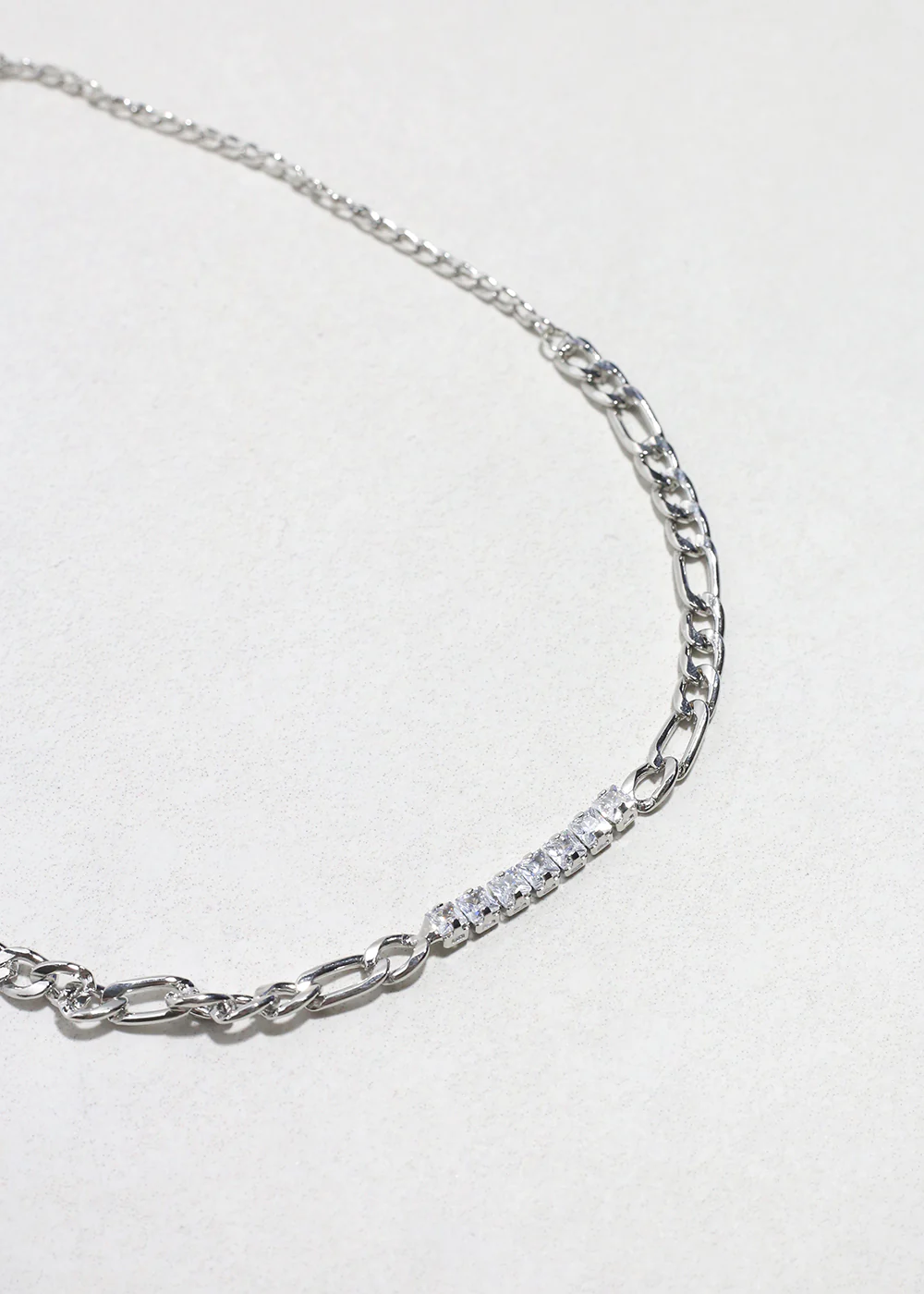 Crystal Linked Necklace - Image 2