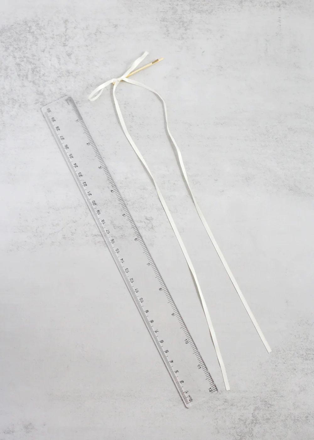Cute 2 PC Thin Hair Bow Pins - Image 6