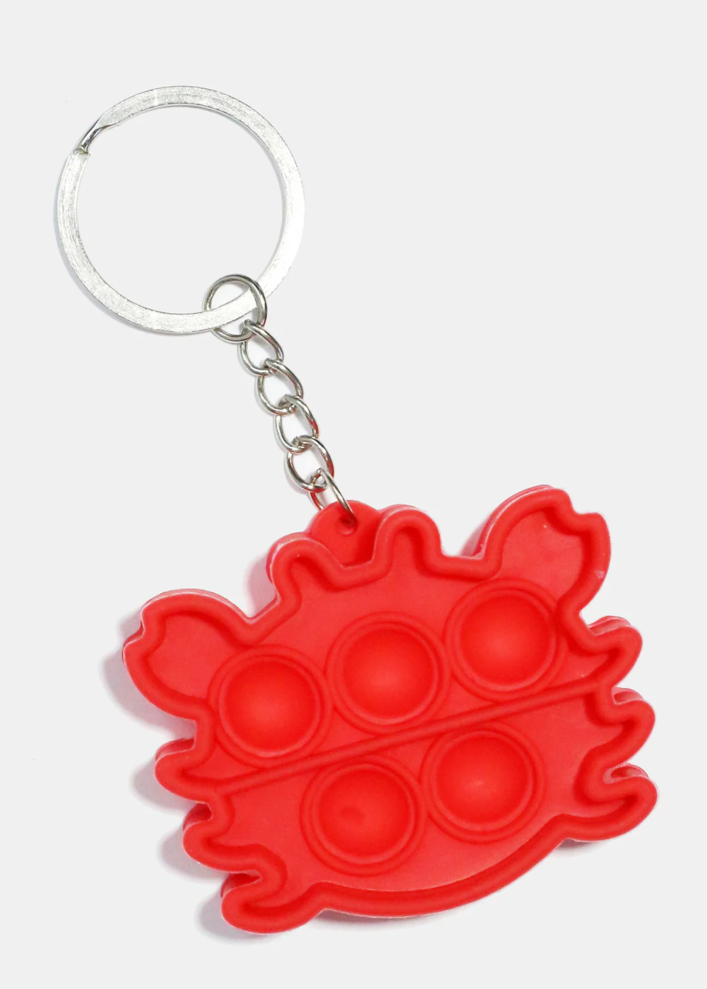 Cute Crab Push Pop KeyChain - Image 5