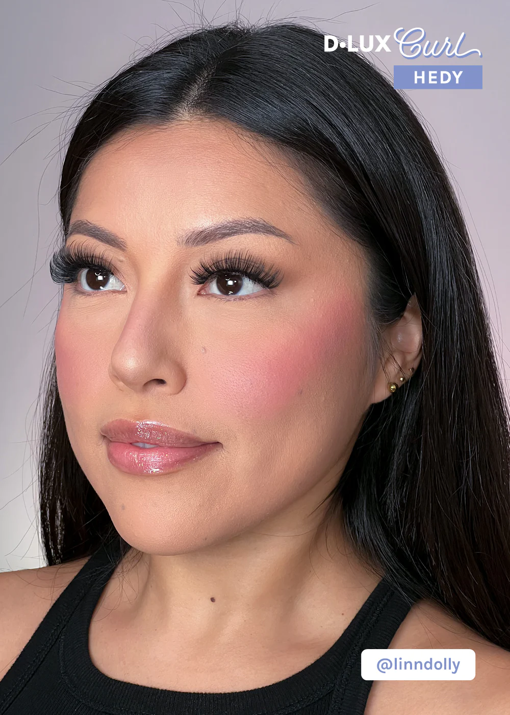 D-LUX Curl Premium Faux Mink Lashes - Hedy - Image 11