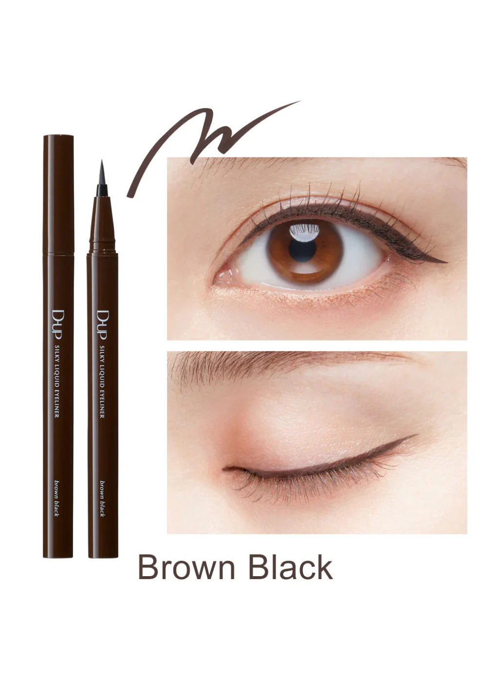 D-UP Silky Liquid Eyeliner Waterproof - Image 7