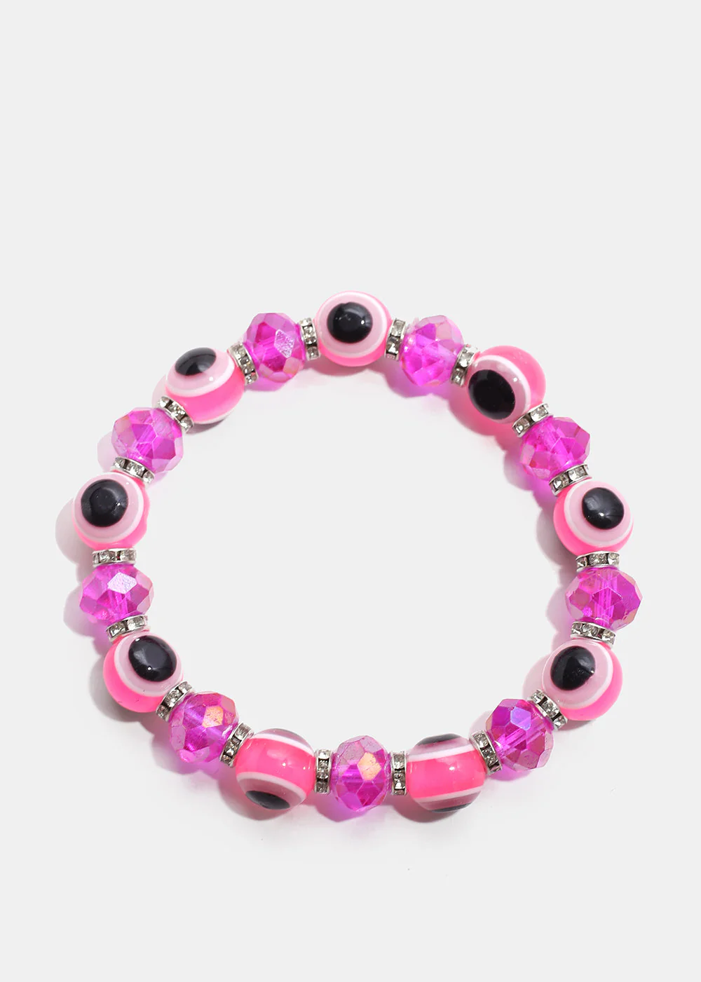 Dark Colored Evil Eye Bead Bracelet - Image 11