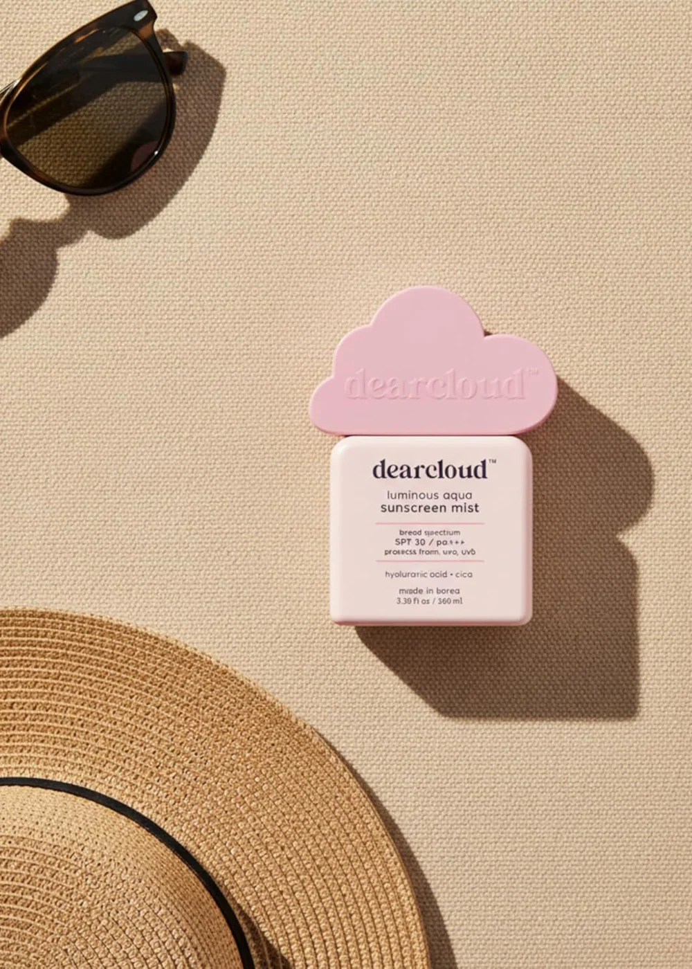 dearcloud Luminous Aqua Sunscreen Mist 100ml - Image 4