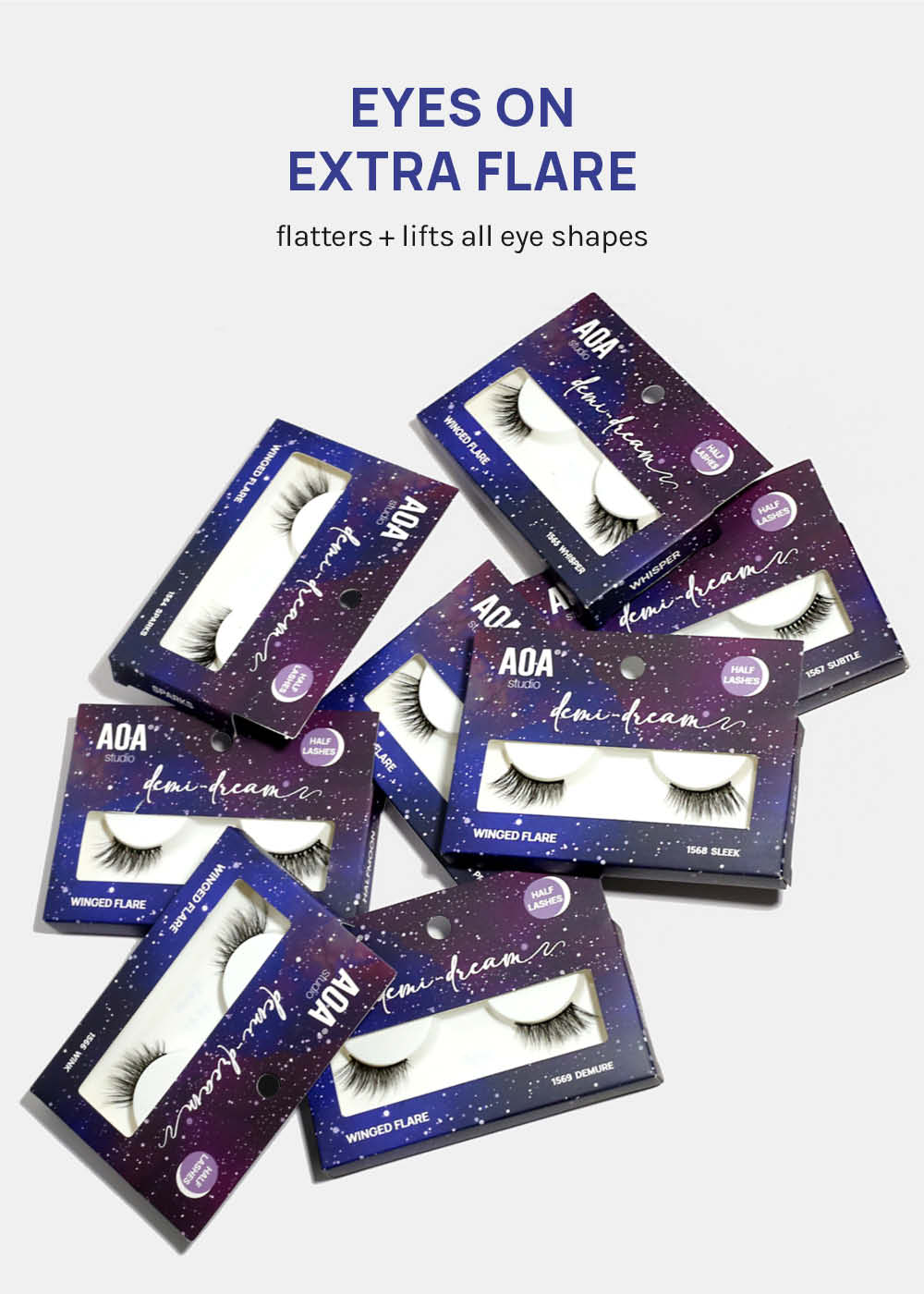 Demi-Dream Half Lashes – Wink - Image 6
