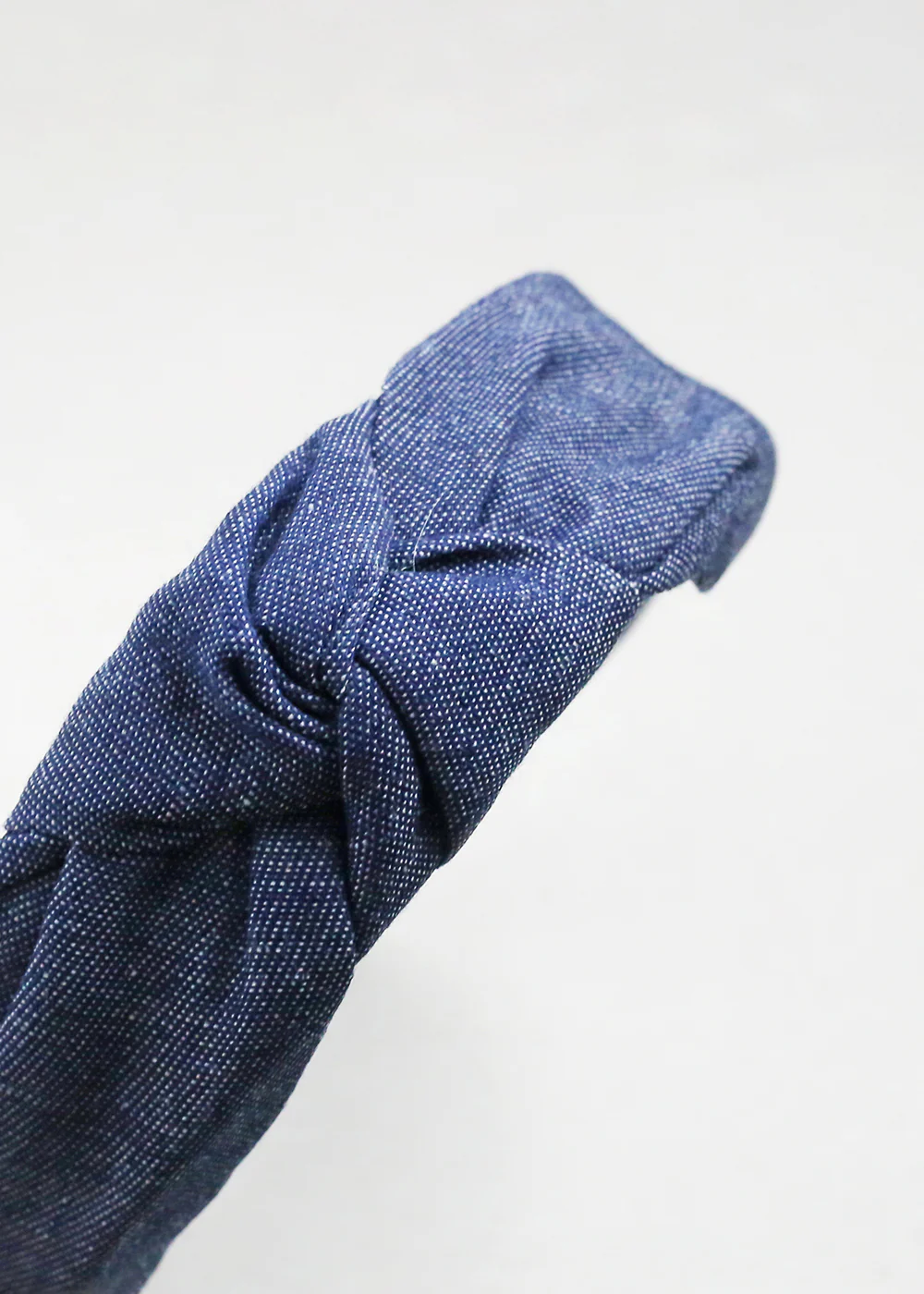 Denim Top Knot Headband - Image 2