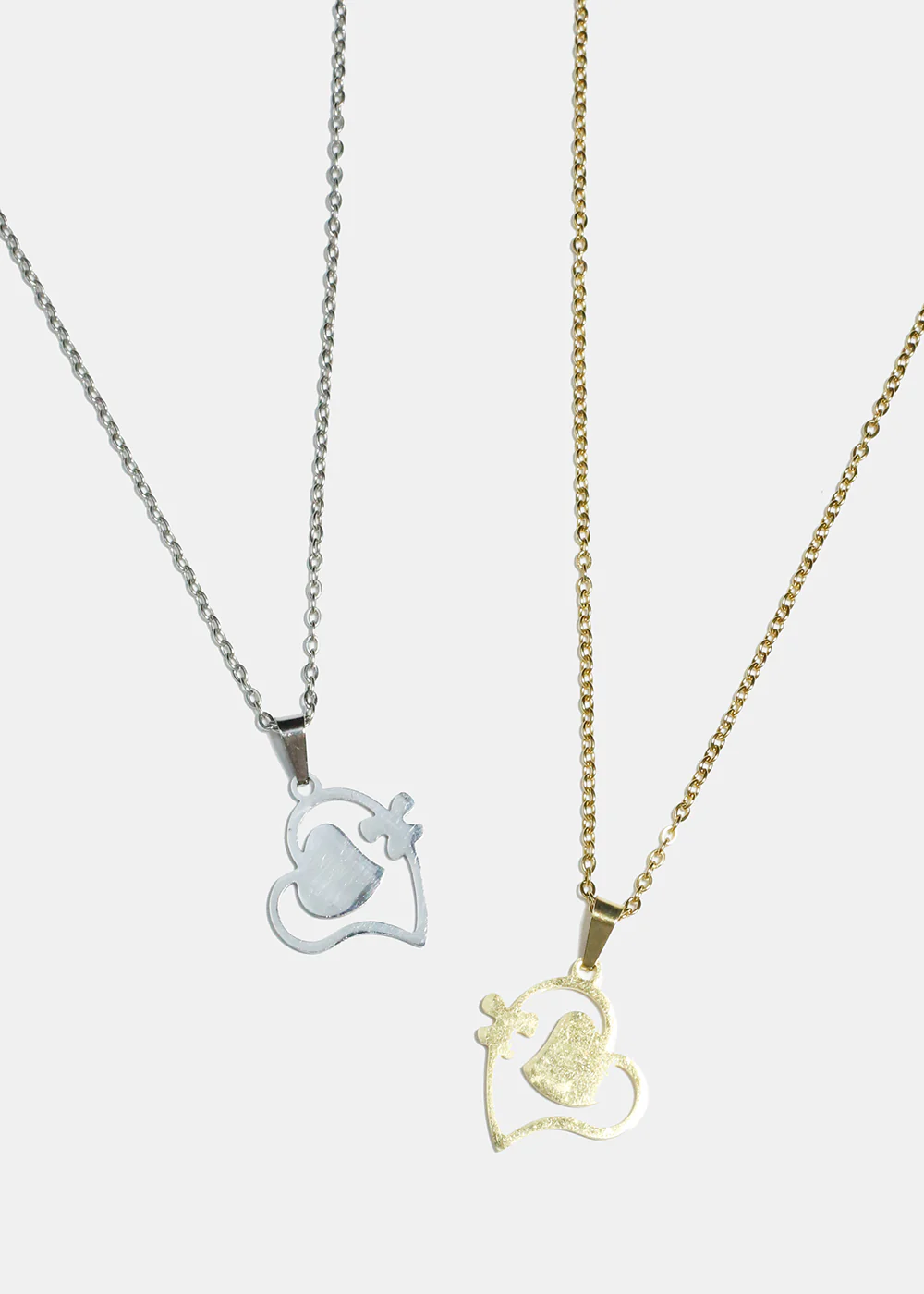 Double Heart Necklace
