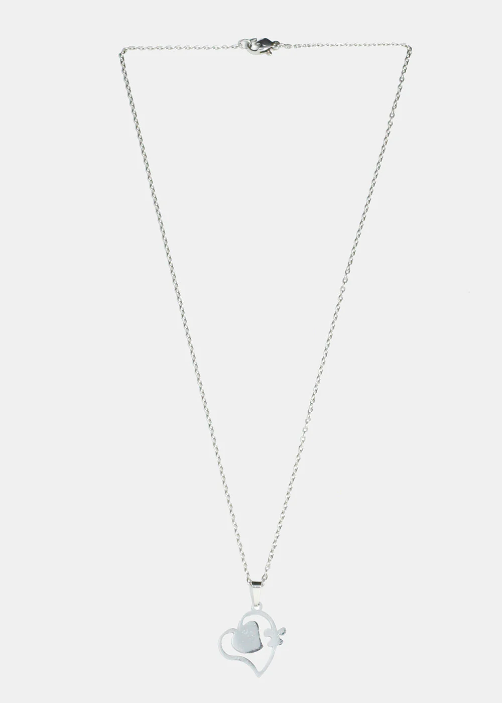 Double Heart Necklace - Image 3