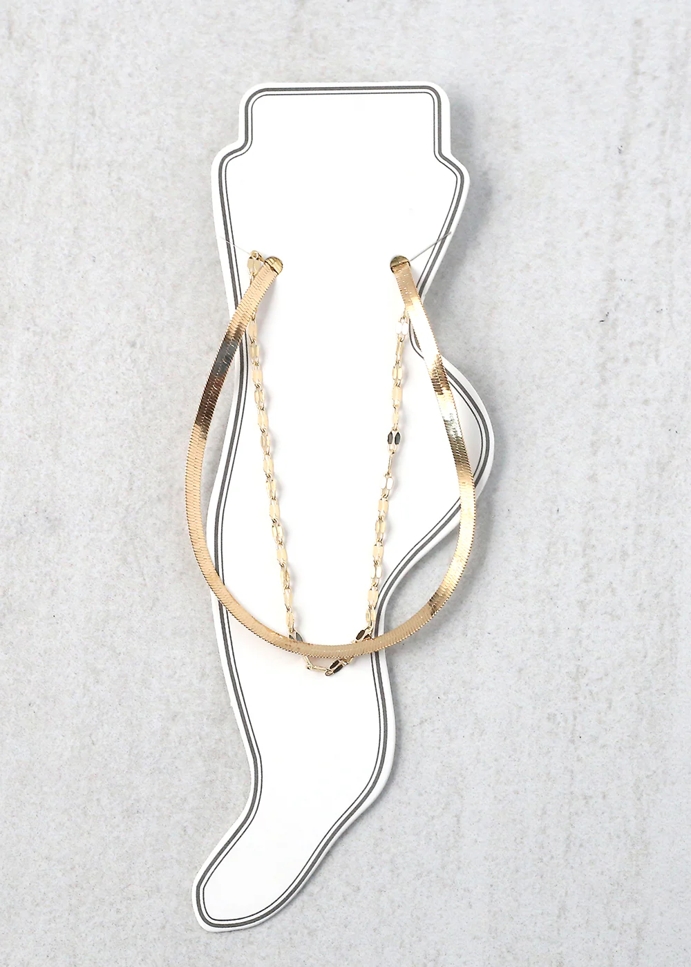 Double Layered Anklet - Image 2