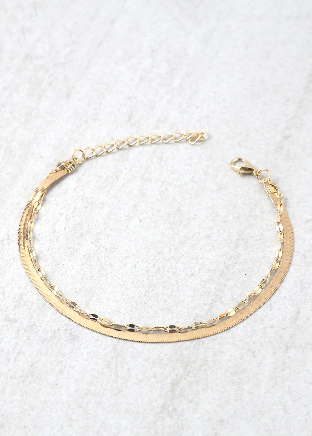 Double Layered Anklet - Image 3