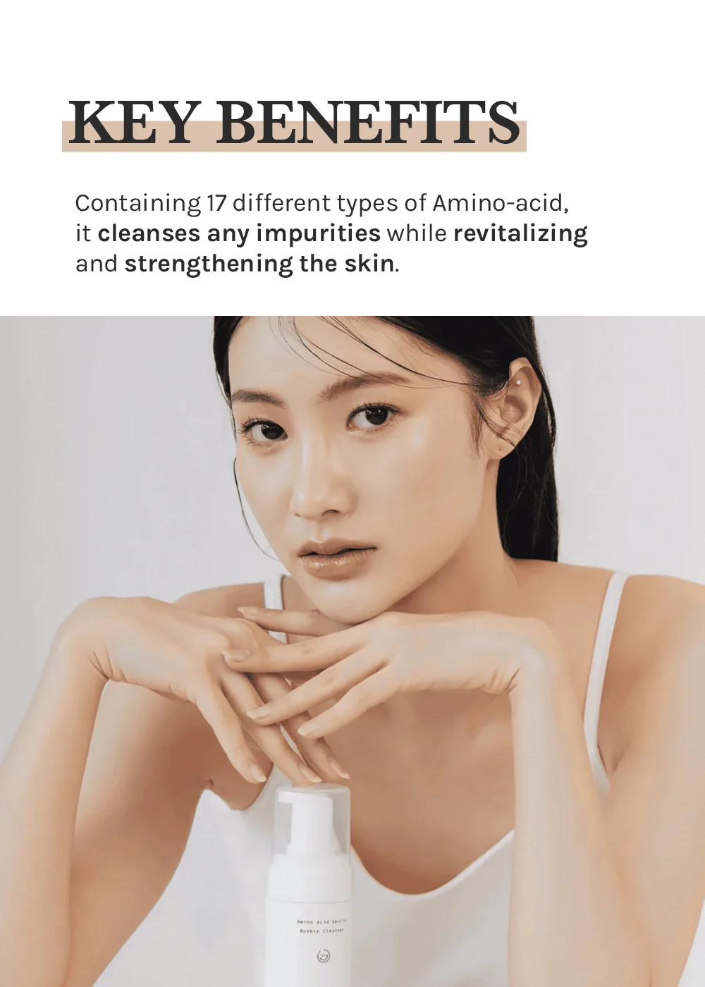 Dr. Althea Amino Acid Gentle Bubble Cleanser 140ml - Image 2