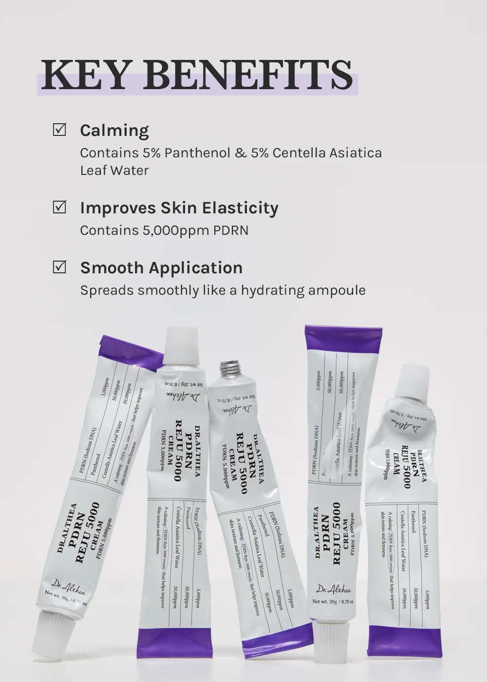 Dr. Althea PDRN Reju 5000 Cream 20g - Image 3